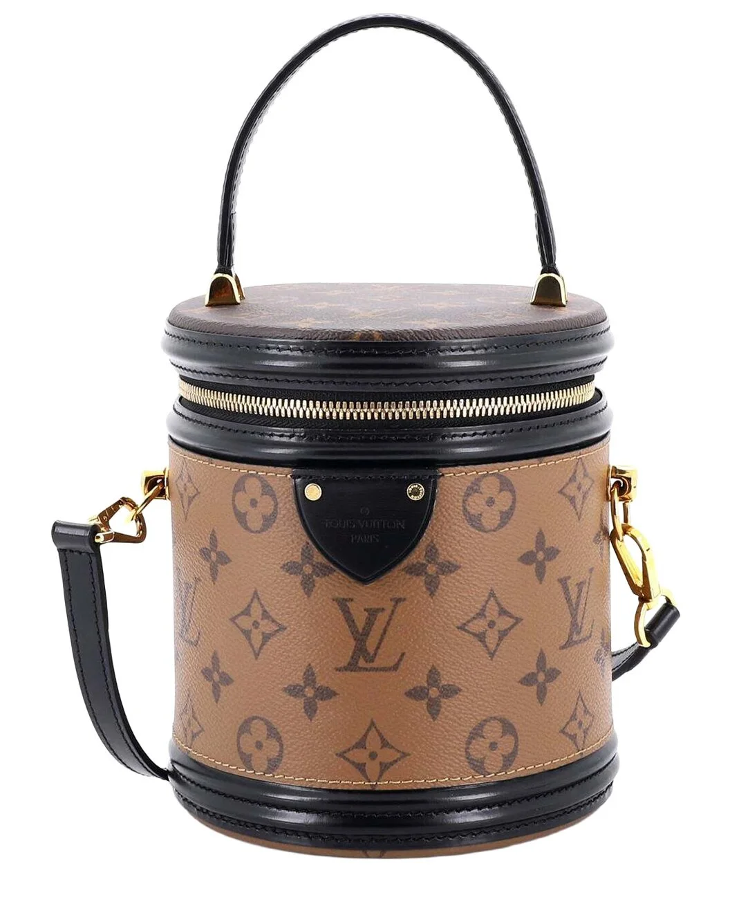 Louis Vuitton Brown Reverse Monogram Canvas Cannes (Authentic Pre-Loved) - 1