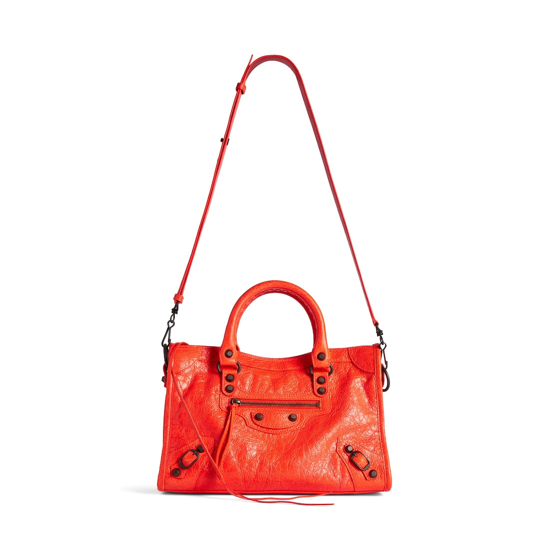 Women's Le City Bag Small in Pop Orange - 4