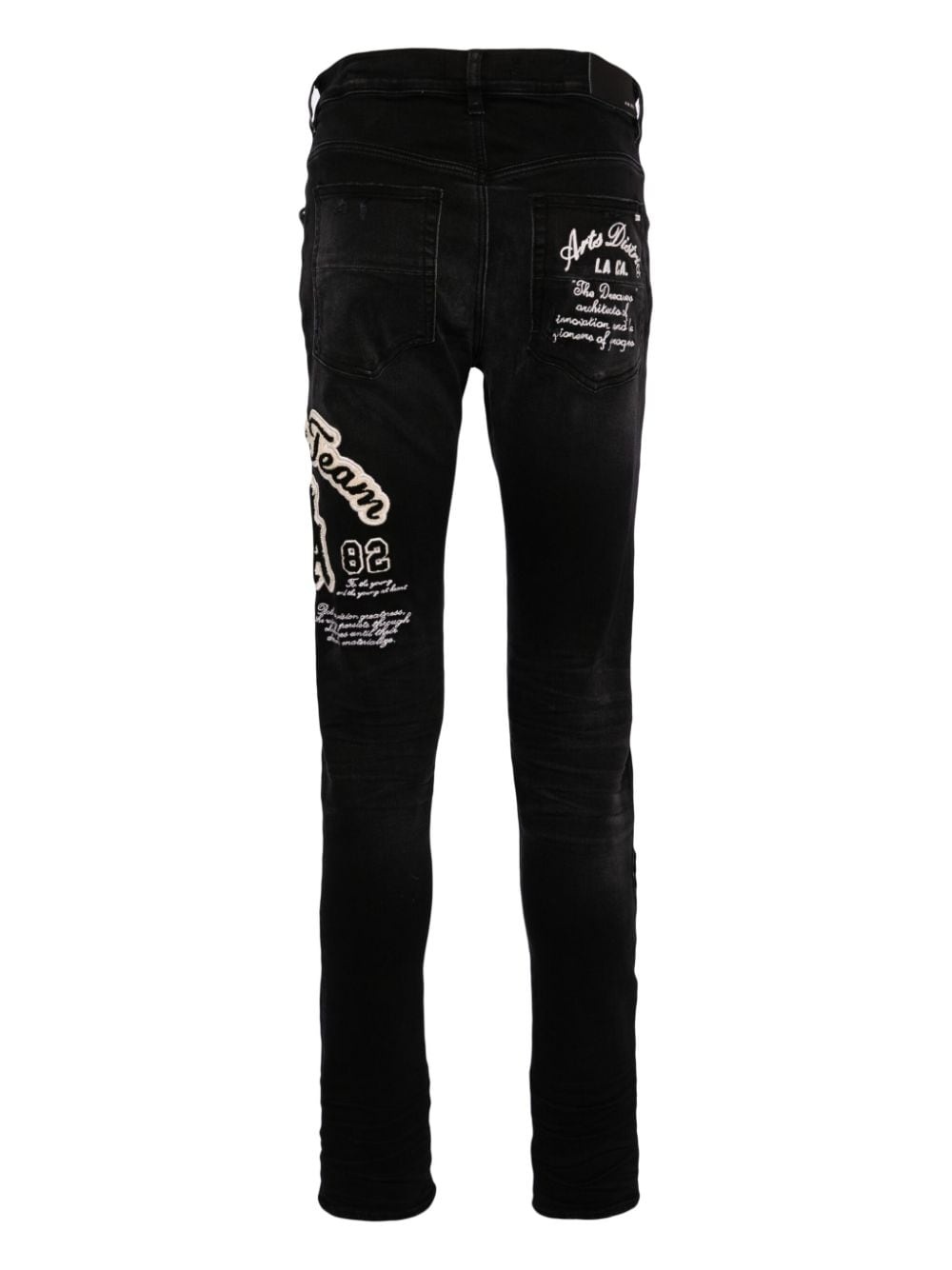 mid-rise skinny jeans - 2