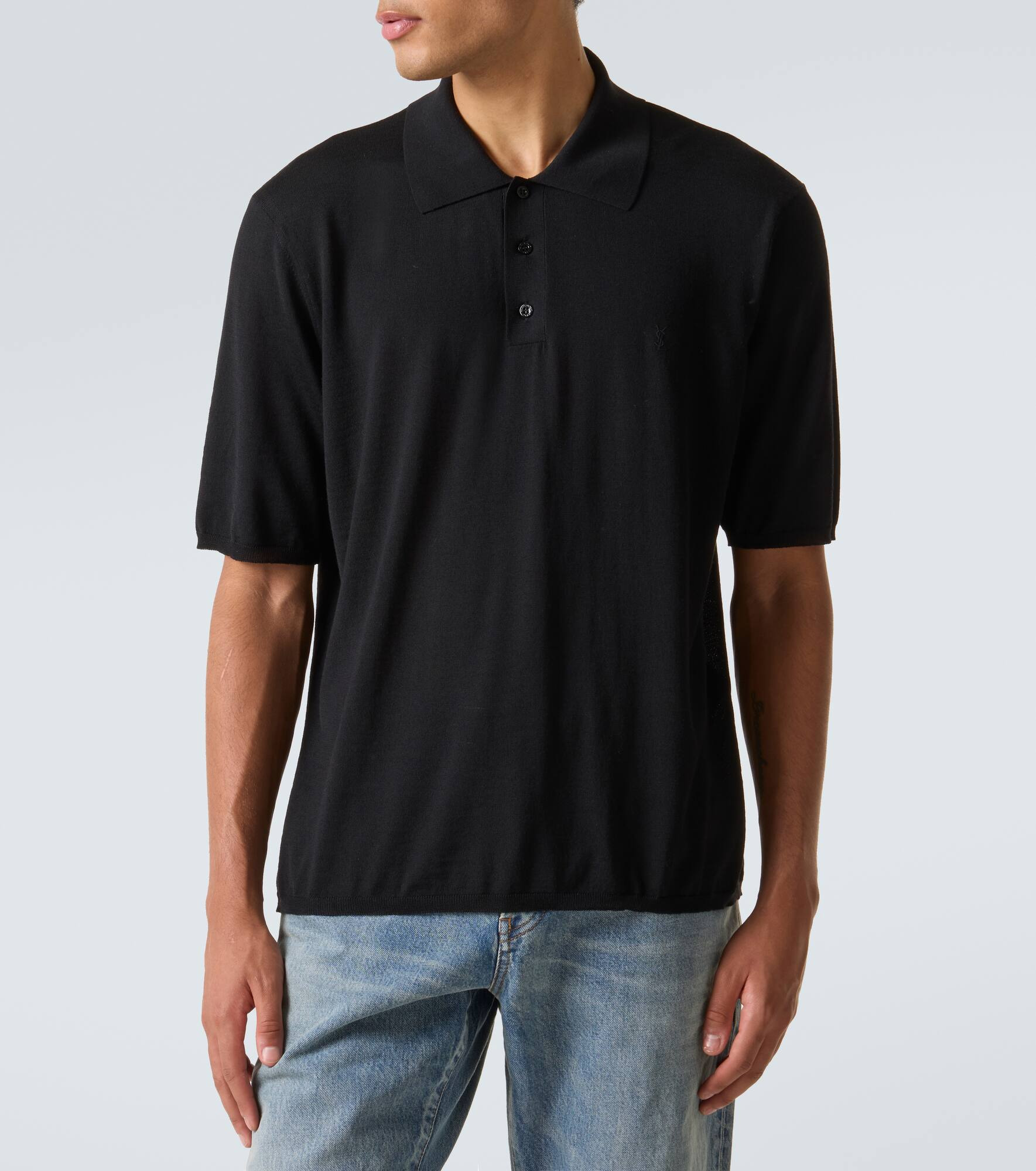 Wool polo shirt - 3