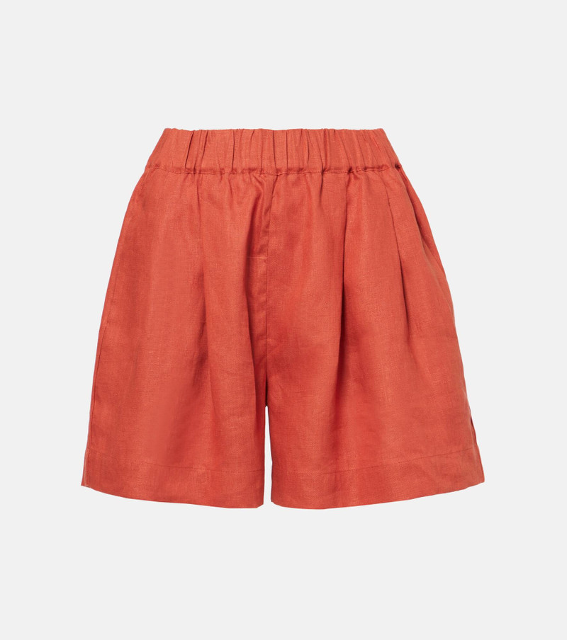 Zurich linen shorts - 1