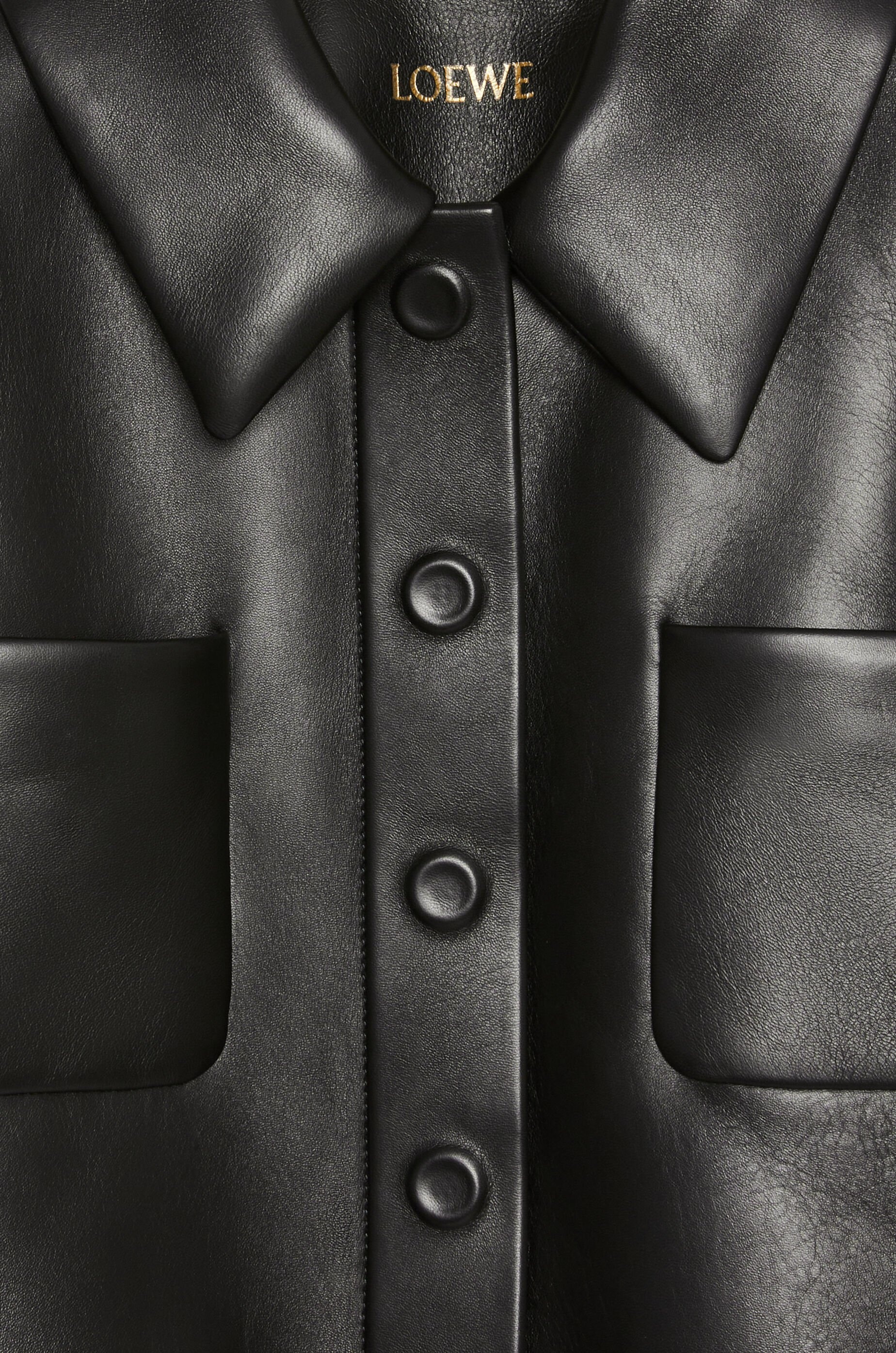 Reproportioned jacket in nappa lambskin - 3