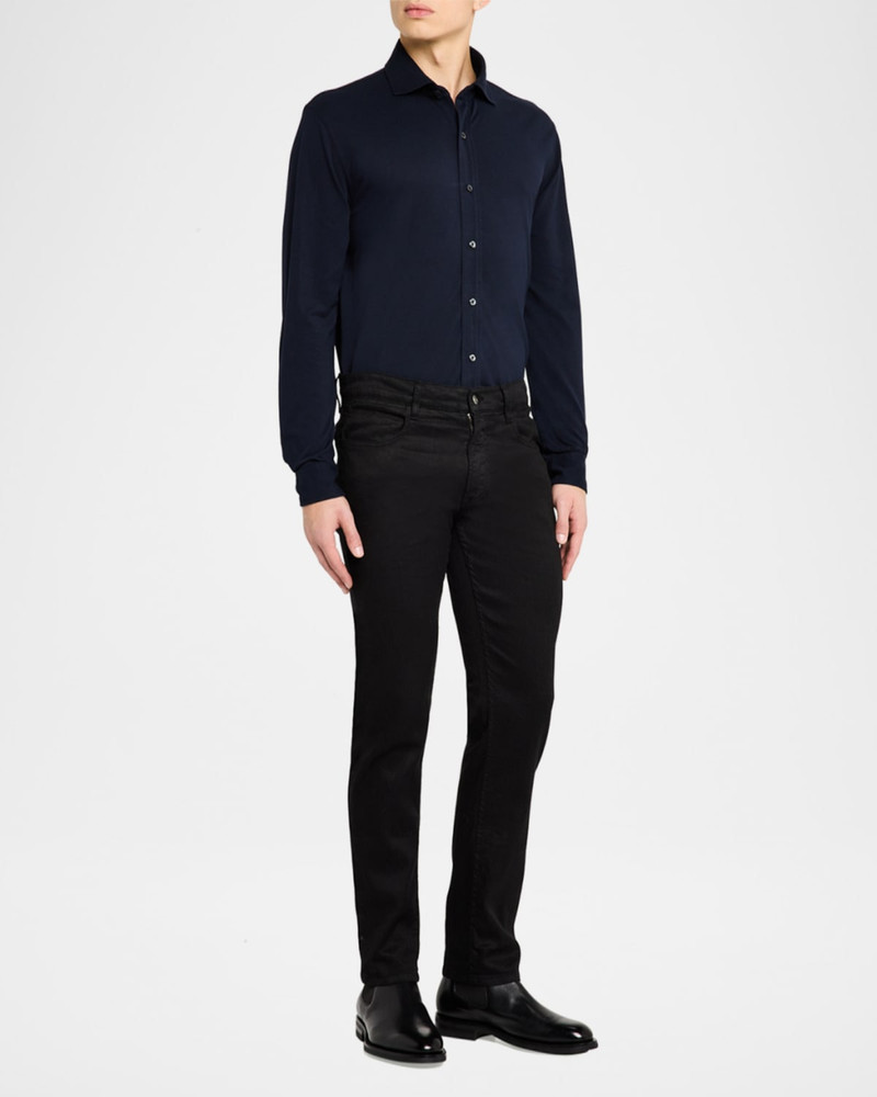 Ralph Lauren Men & apos;s Washed Pique Sport Shirt outlook