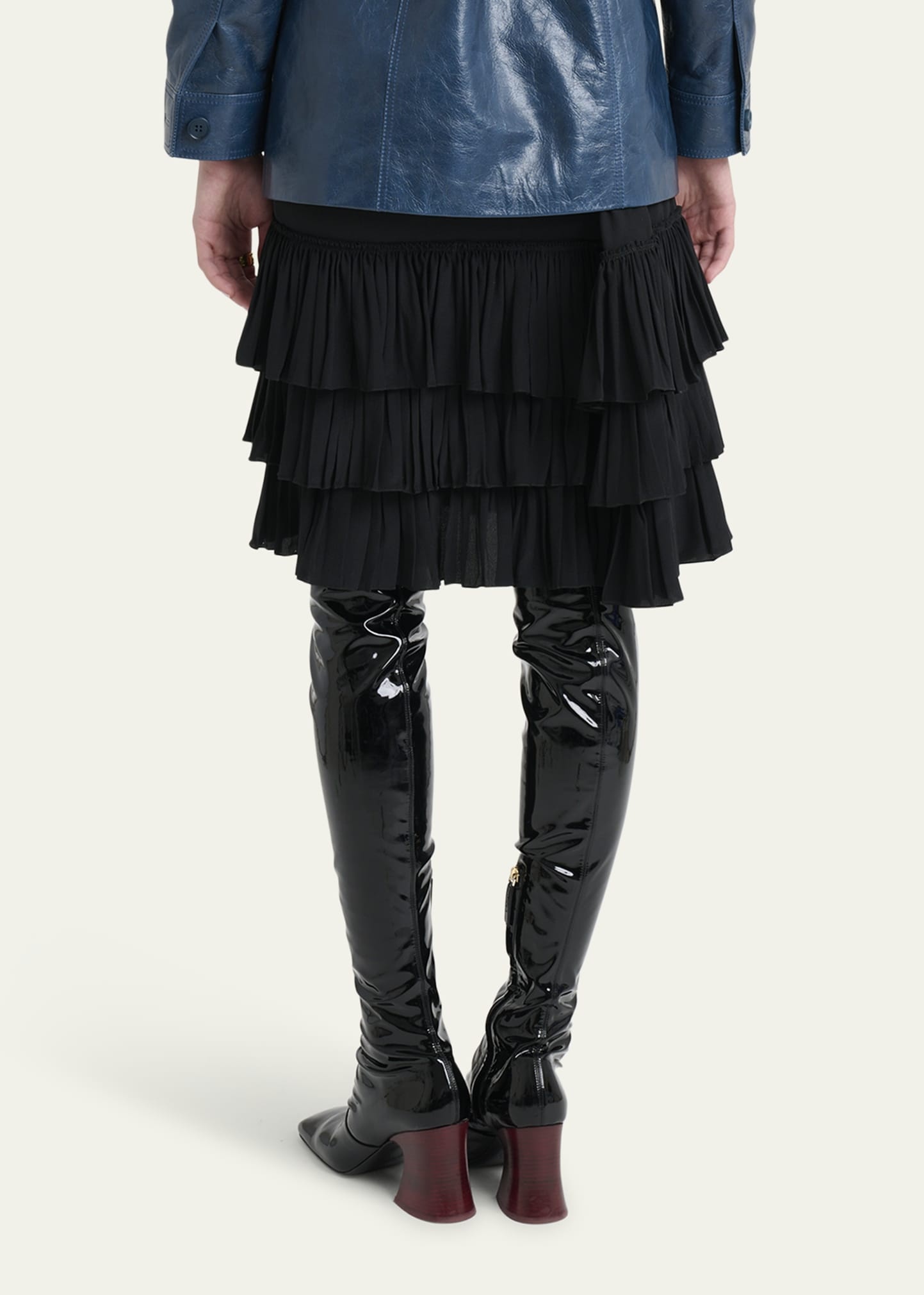 Ruffle Bermuda Shorts - 3