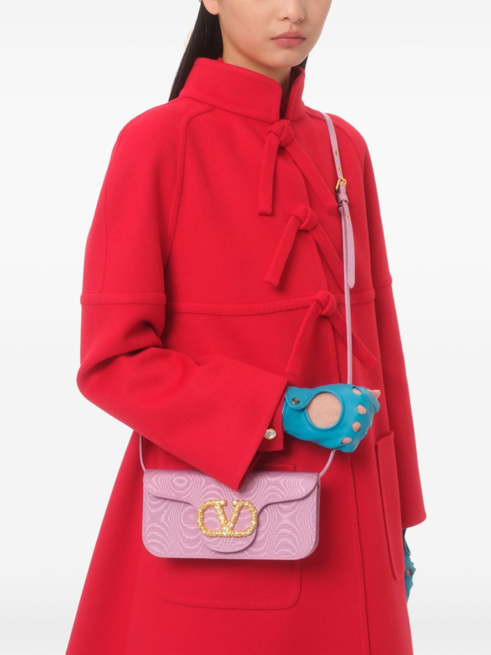VLogo clutch bag - 3