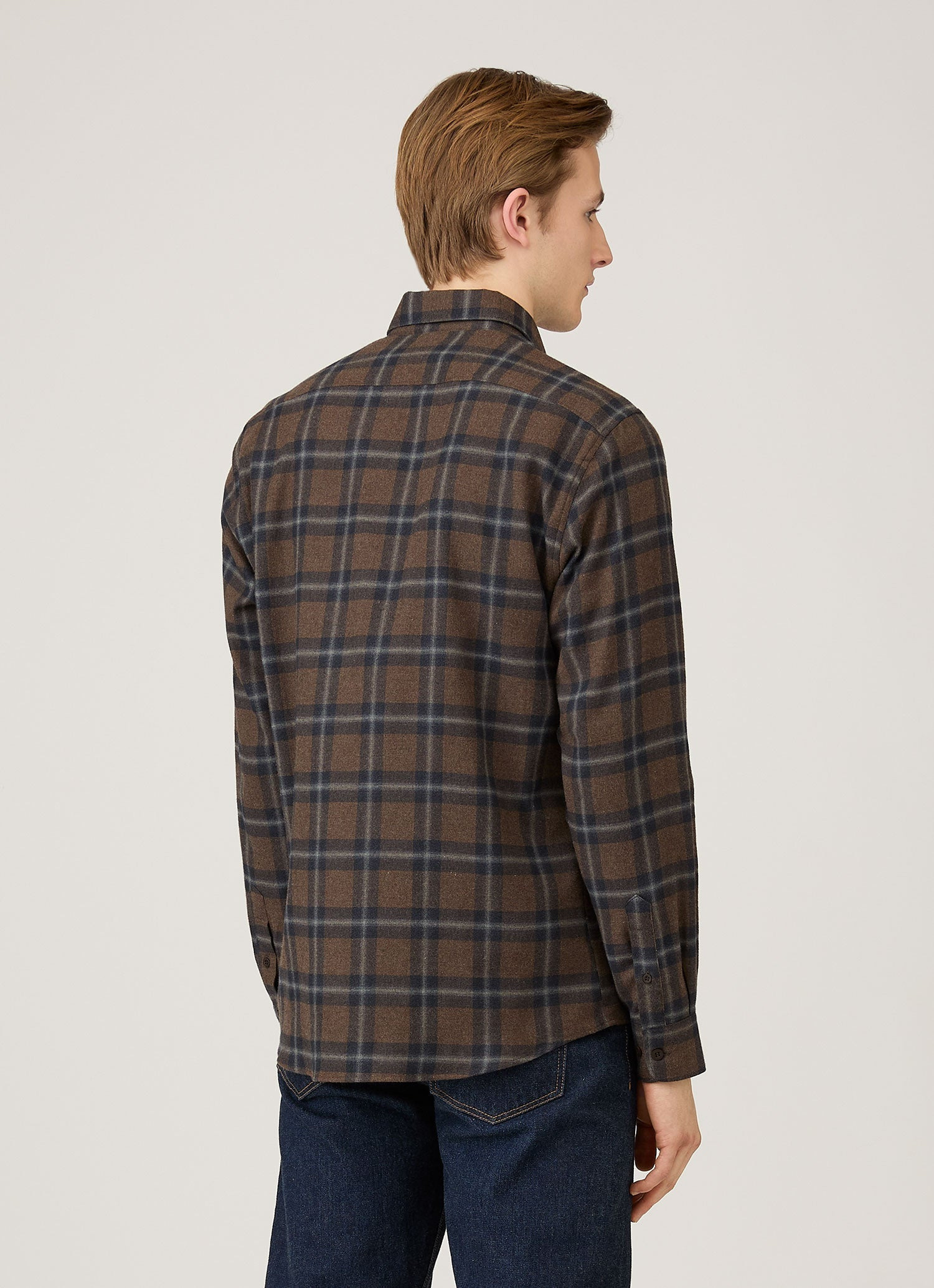 Button Down Flannel Shirt - 5
