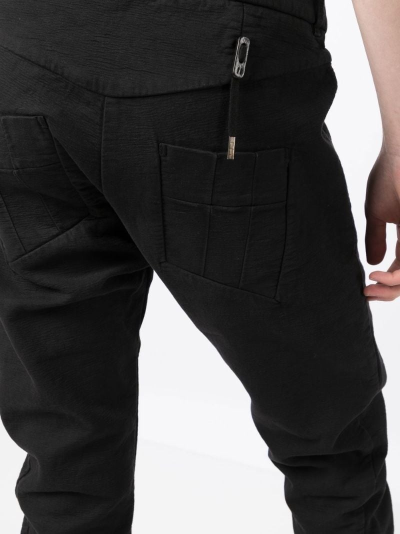 four-pocket slim-cut trousers - 5