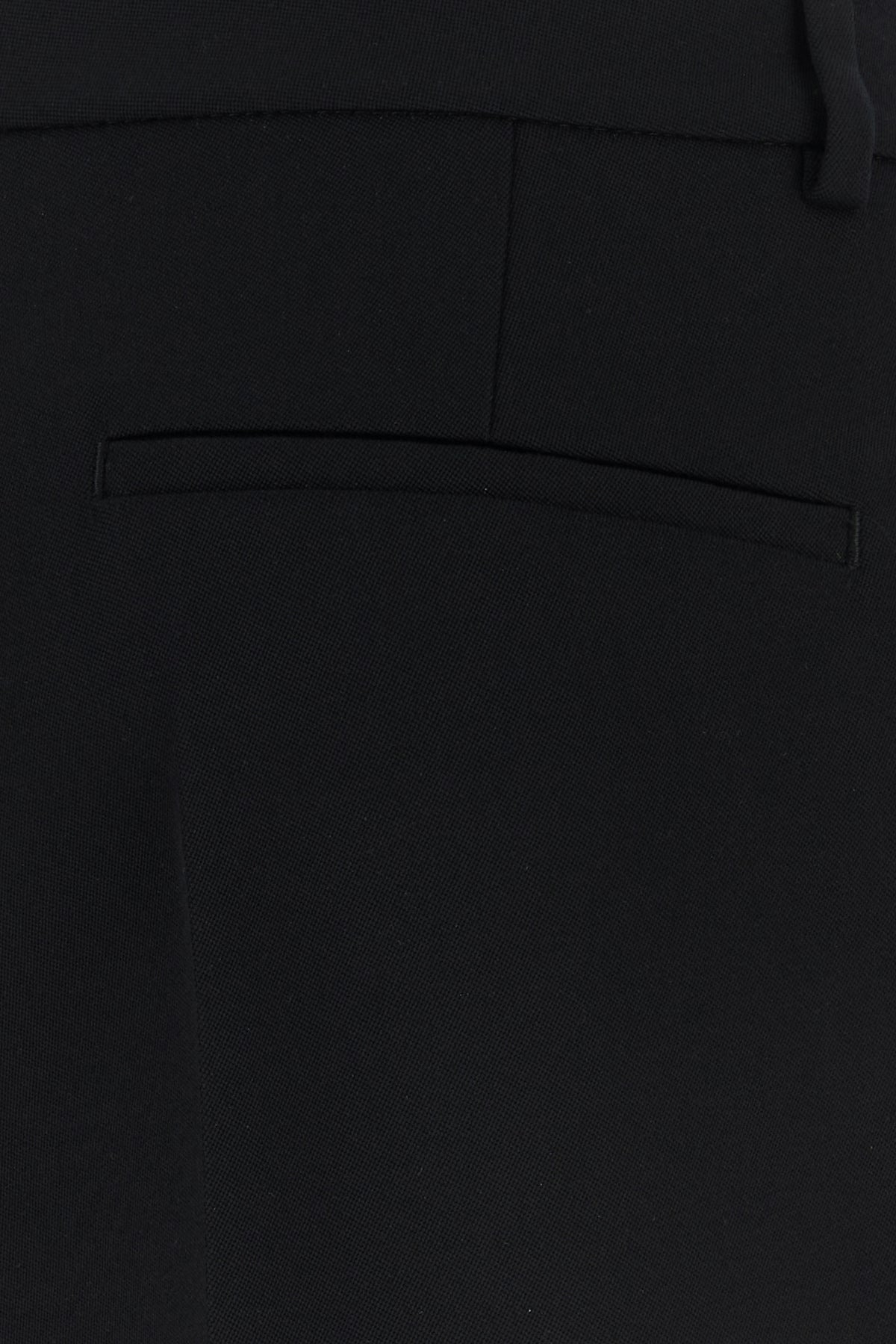 Black wool bermuda shorts - 5