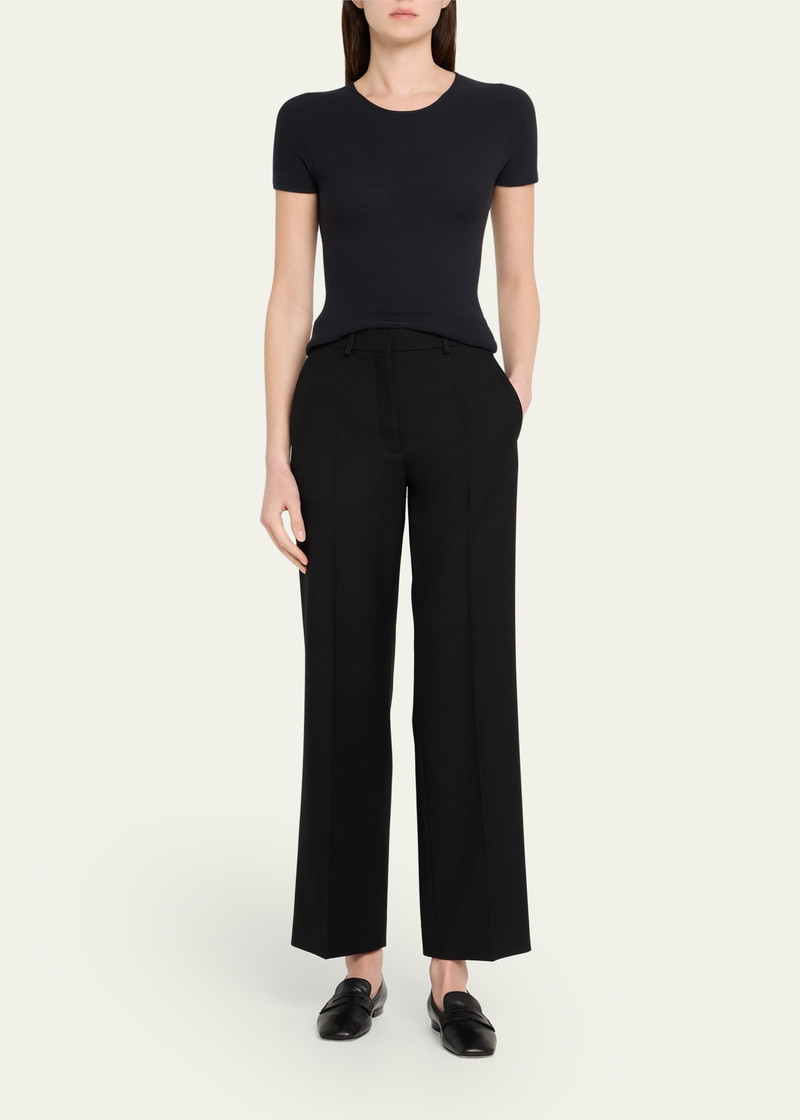 GIORGIO ARMANI Short-Sleeve Seamless Sweater outlook