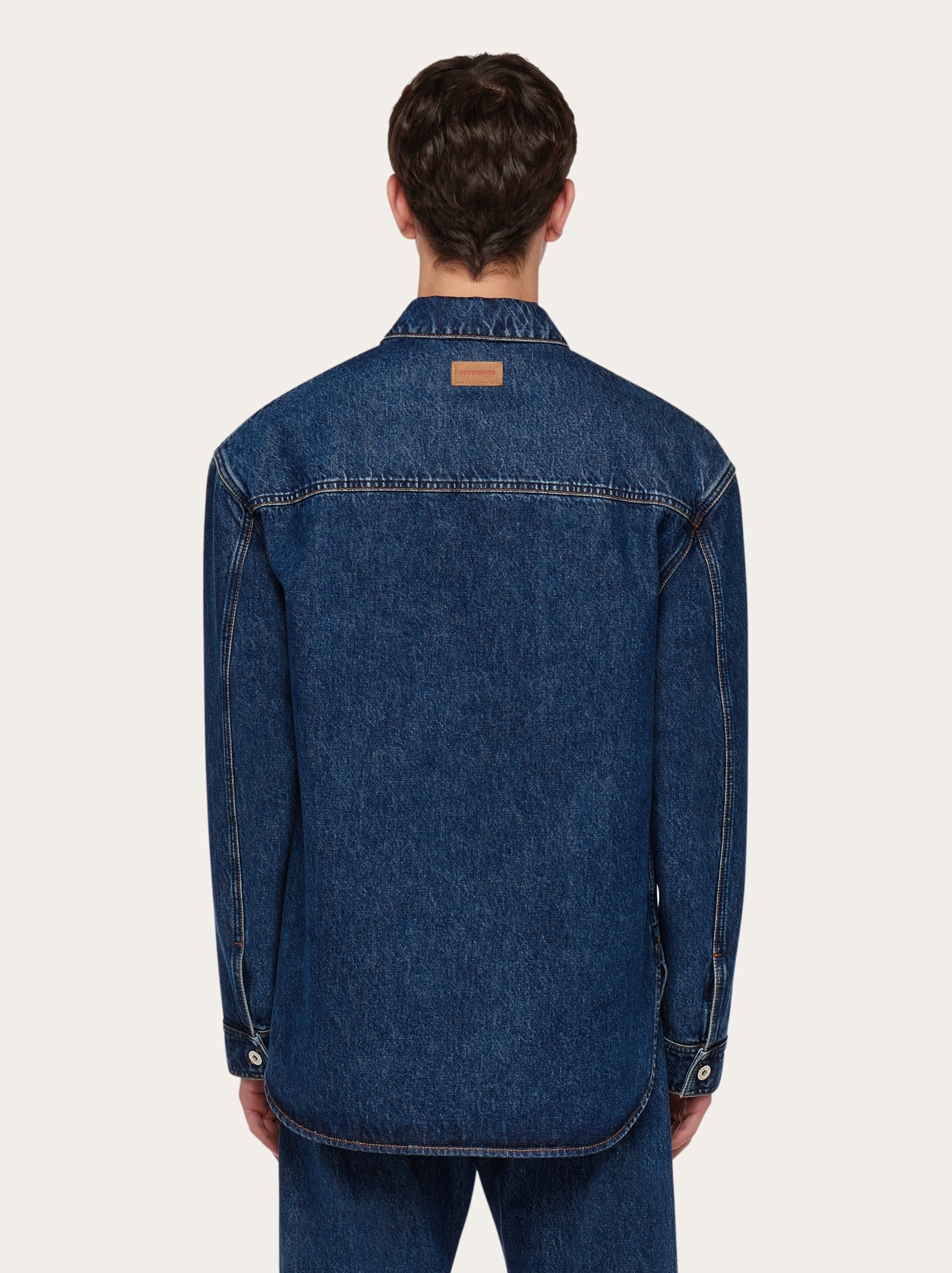 Denim shacket - 3