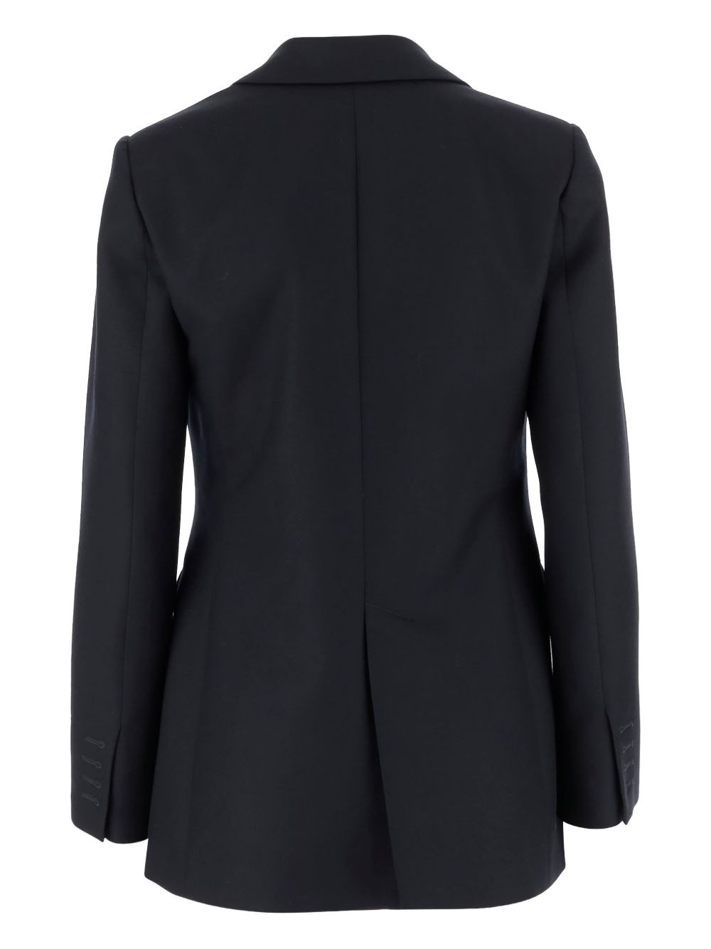 single-breasted wool blazer - 3
