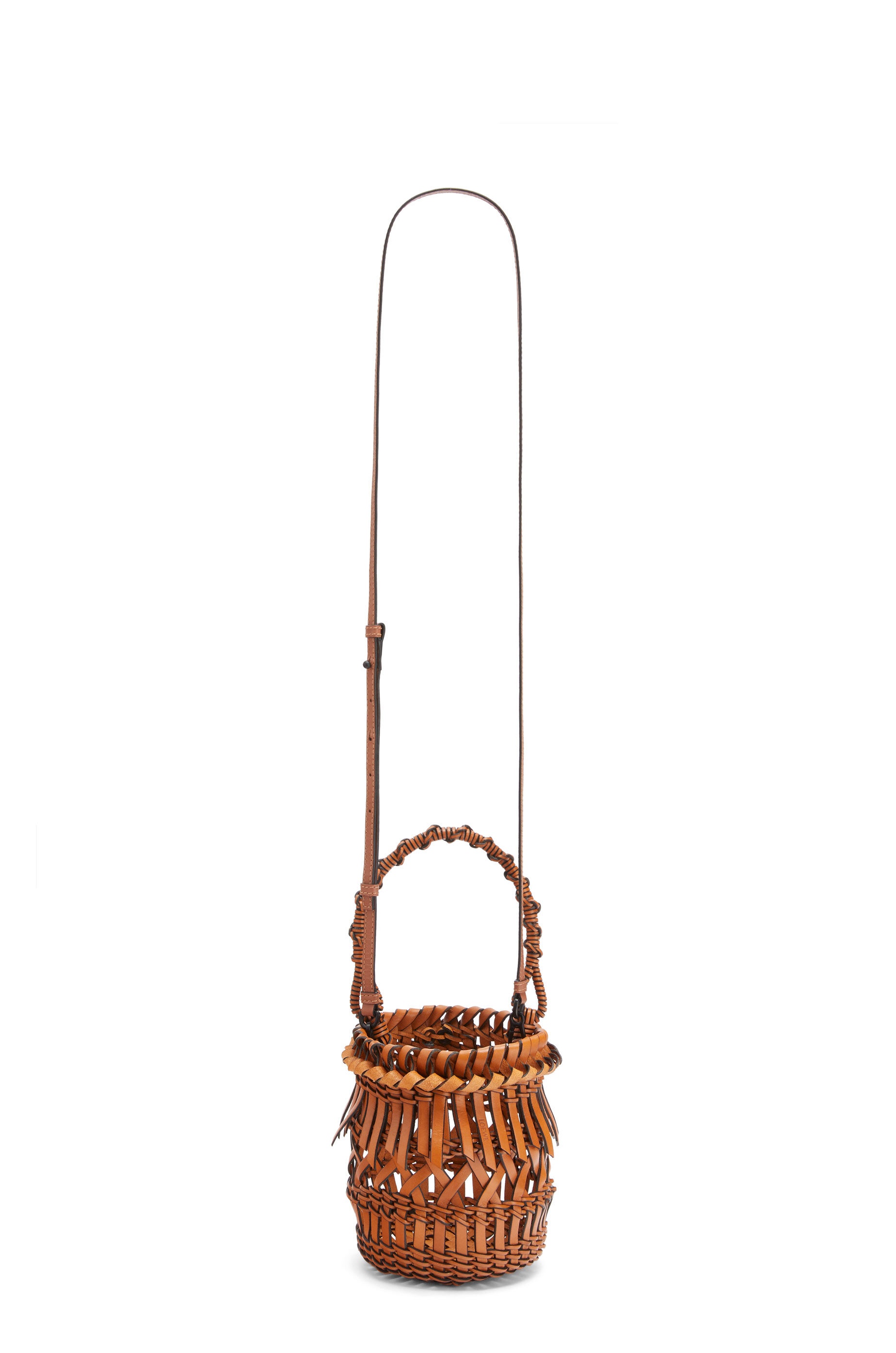 Small Fringes Bucket bag in calfskin - 3