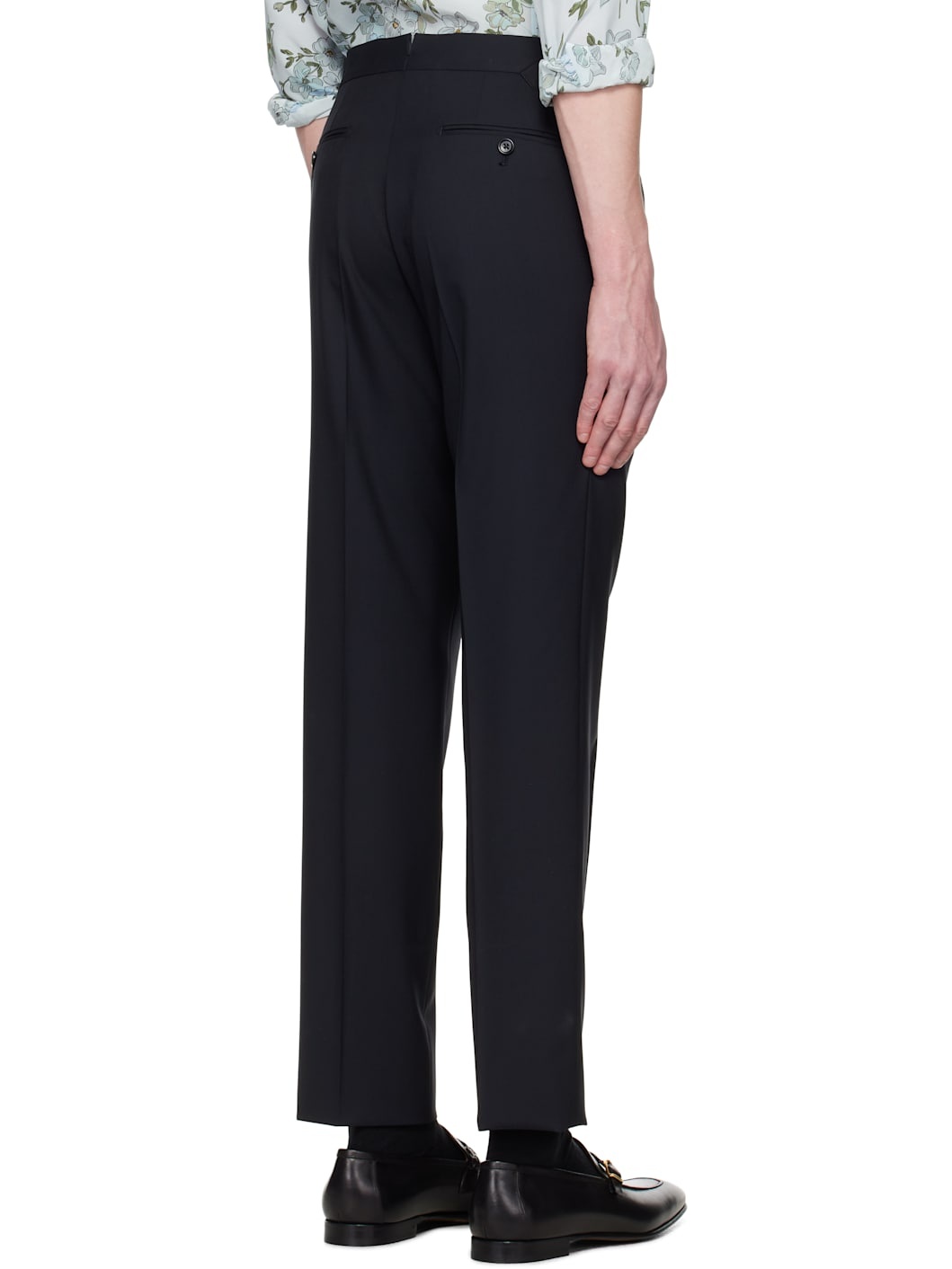 Navy Super Plain Weave O'Connor Trousers - 3