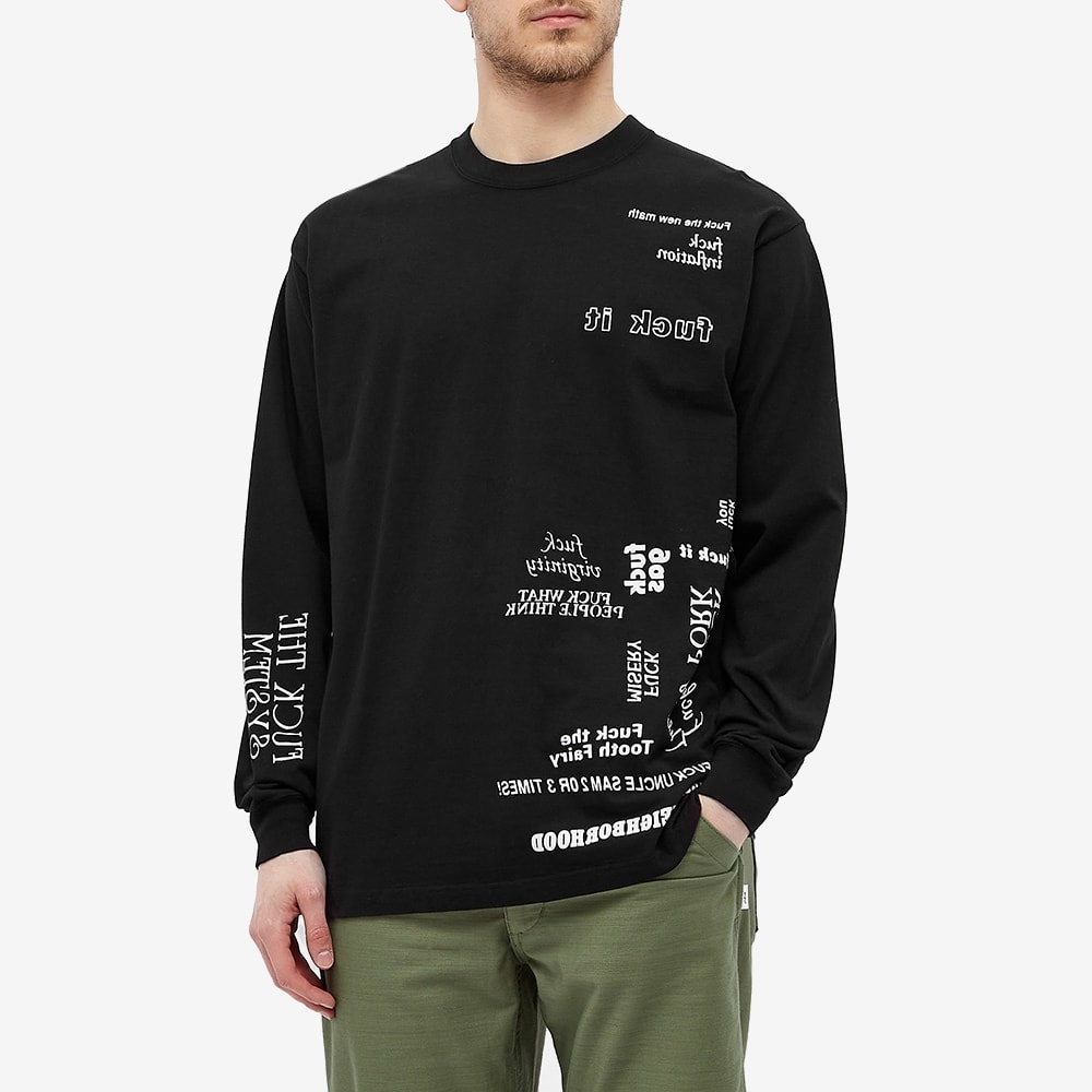 Neighborhood Long Sleeve Sick Tee - 5