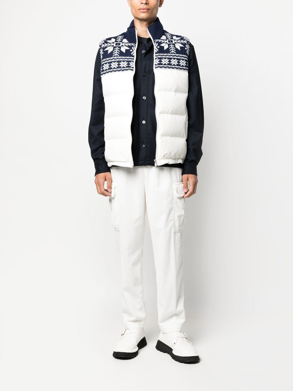 corduroy cargo trousers - 2
