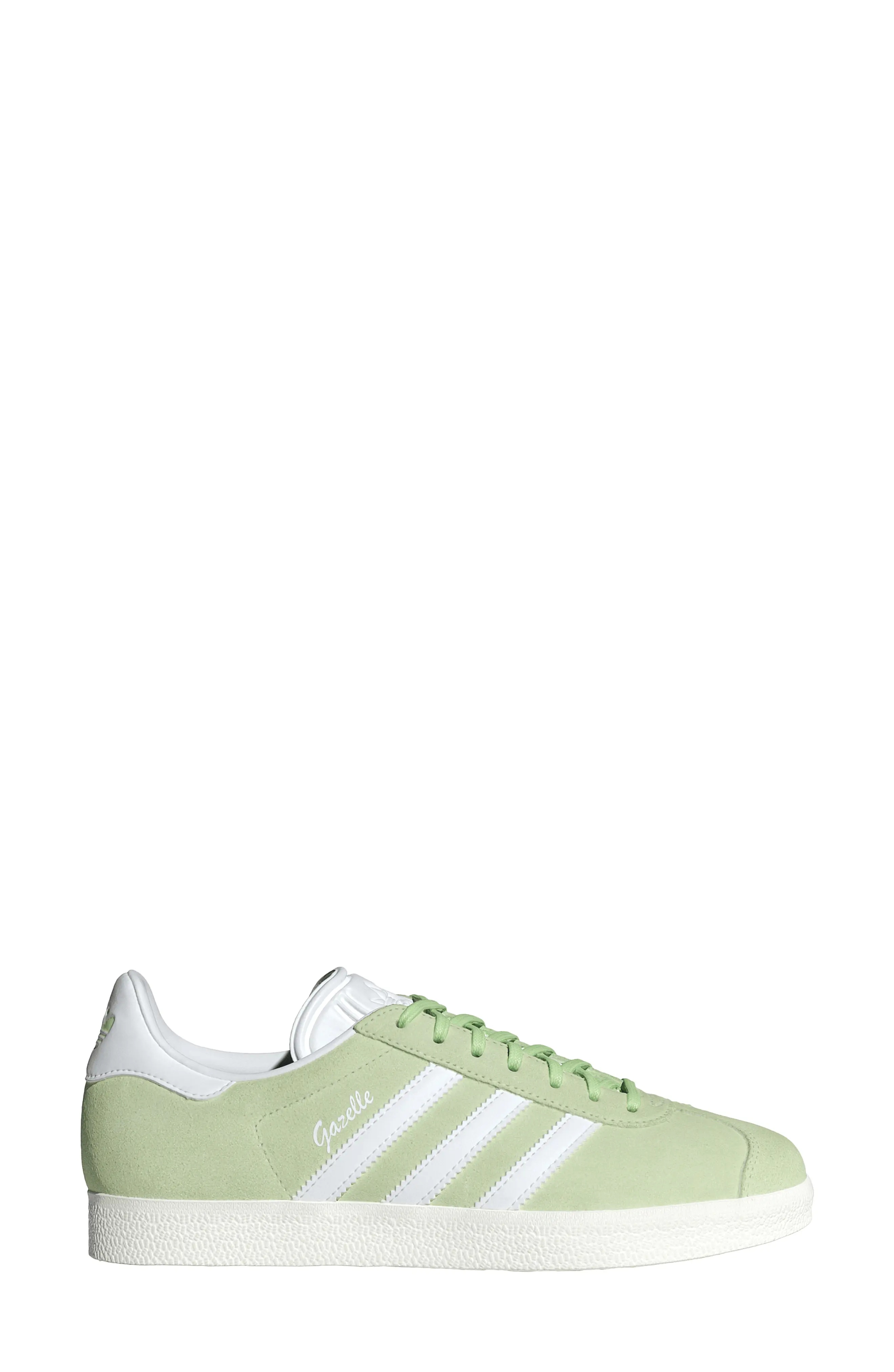 Gazelle Sneaker in Sand/White/Silver Green - 3