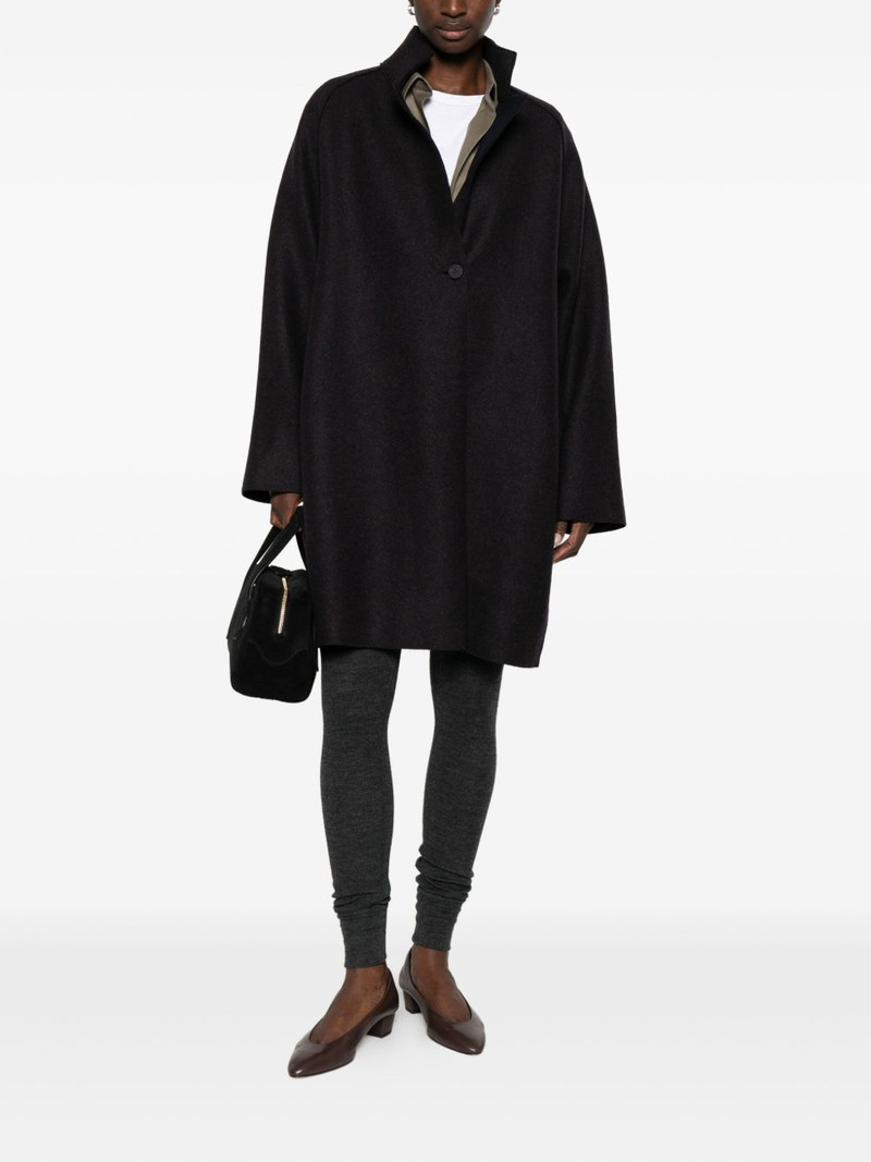 Harris Wharf London buttoned coat outlook