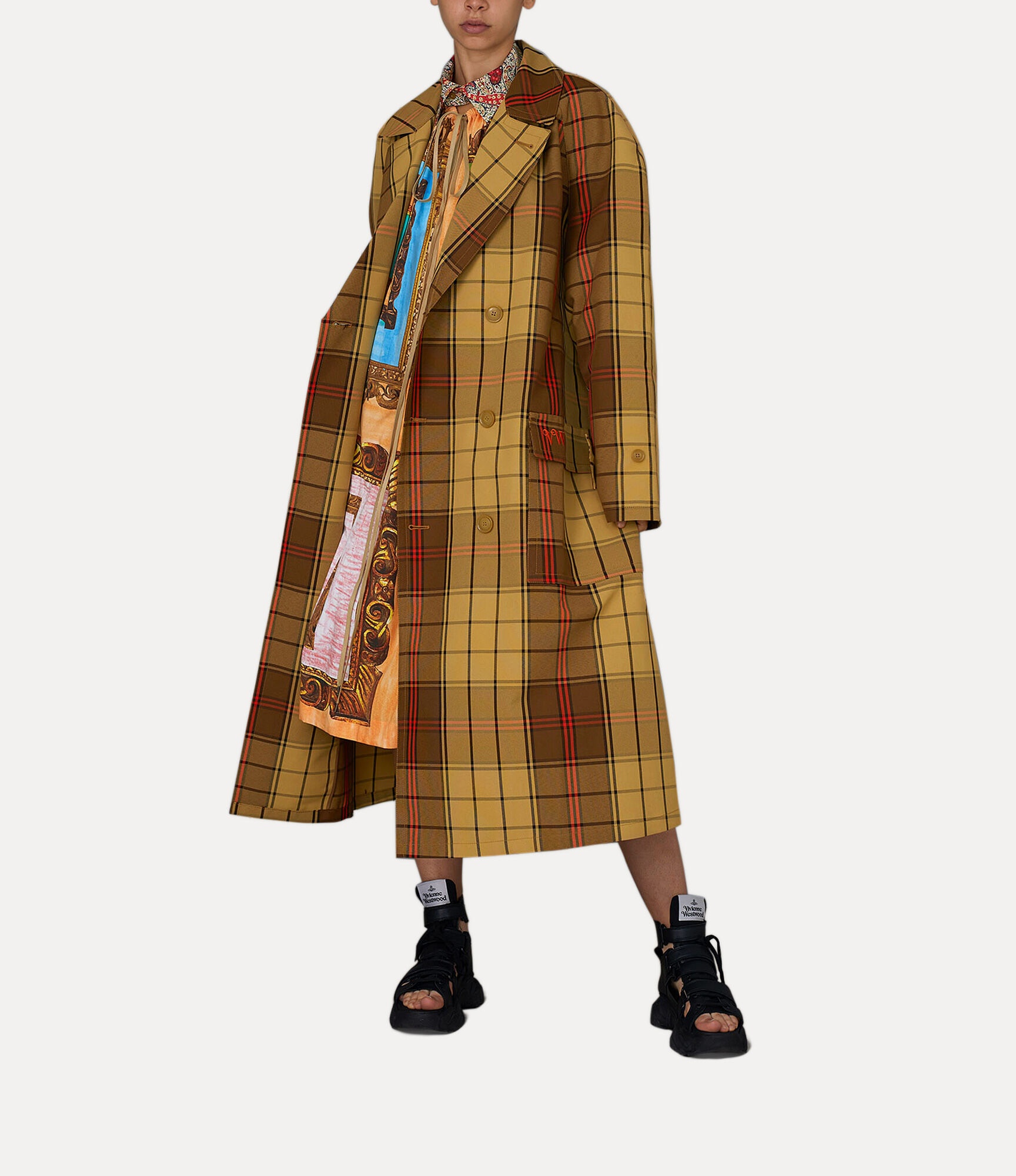 GRAZIANO TRENCH COAT TARTAN - 4