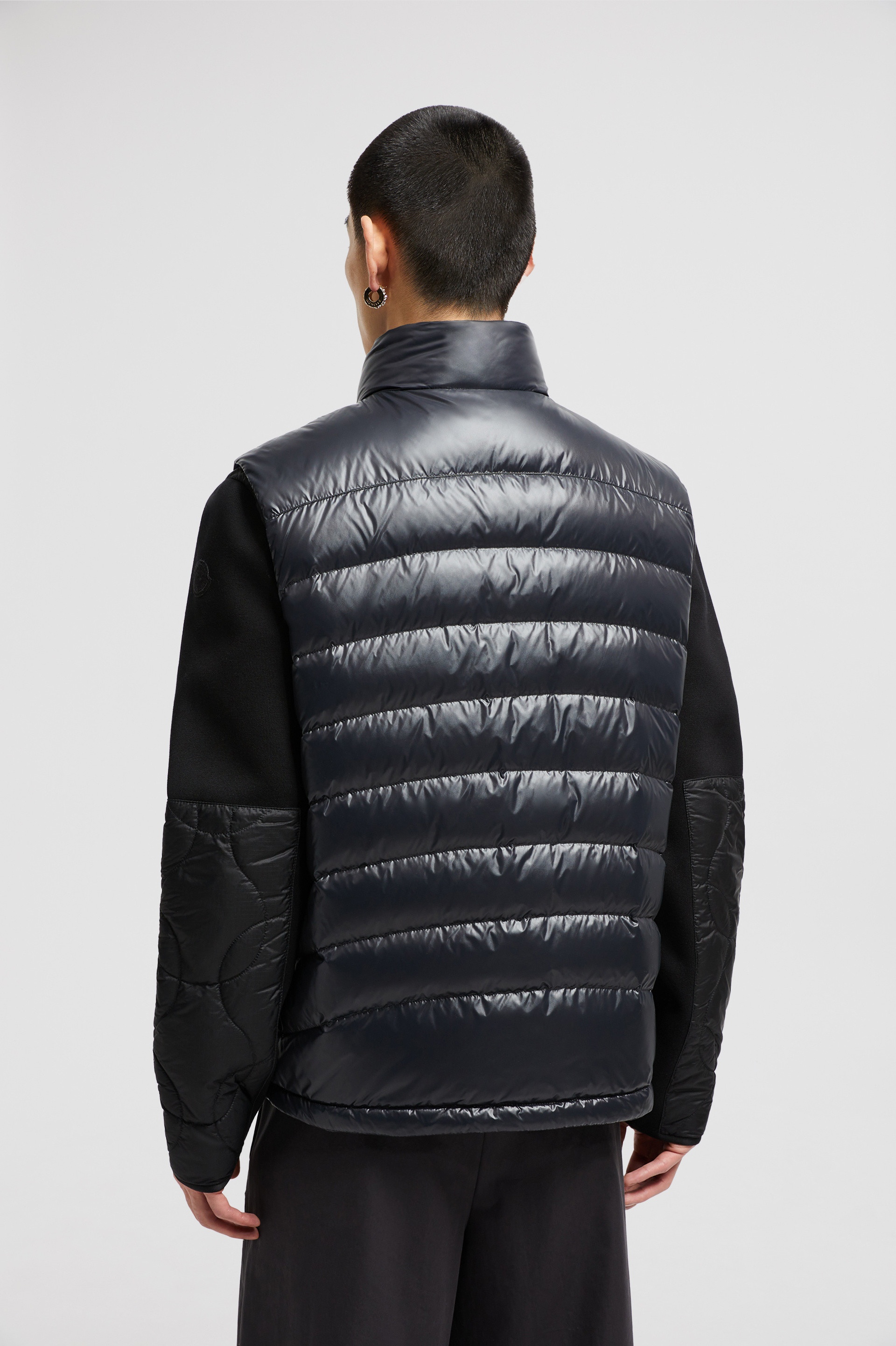 Menelao Hooded Curvy-Quilted Down Vest - 5