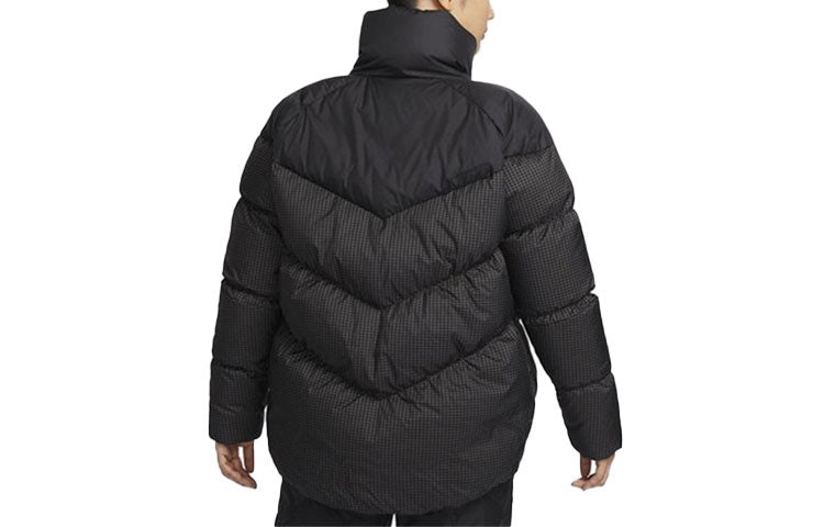 (WMNS) Nike Sportswear Windpuffer Therma-FIT Loose Puffer Jacket 'Black' FD8212-010 - 2