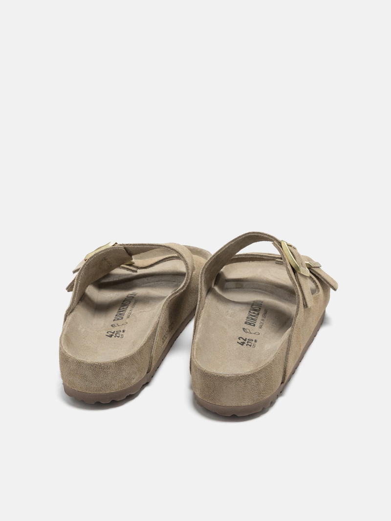 BIRKENSTOCK Arizona Exquisite Suede Taupe outlook