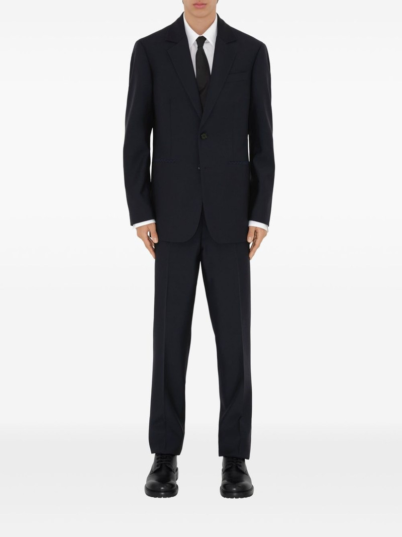 Burberry wool tailored trousers outlook