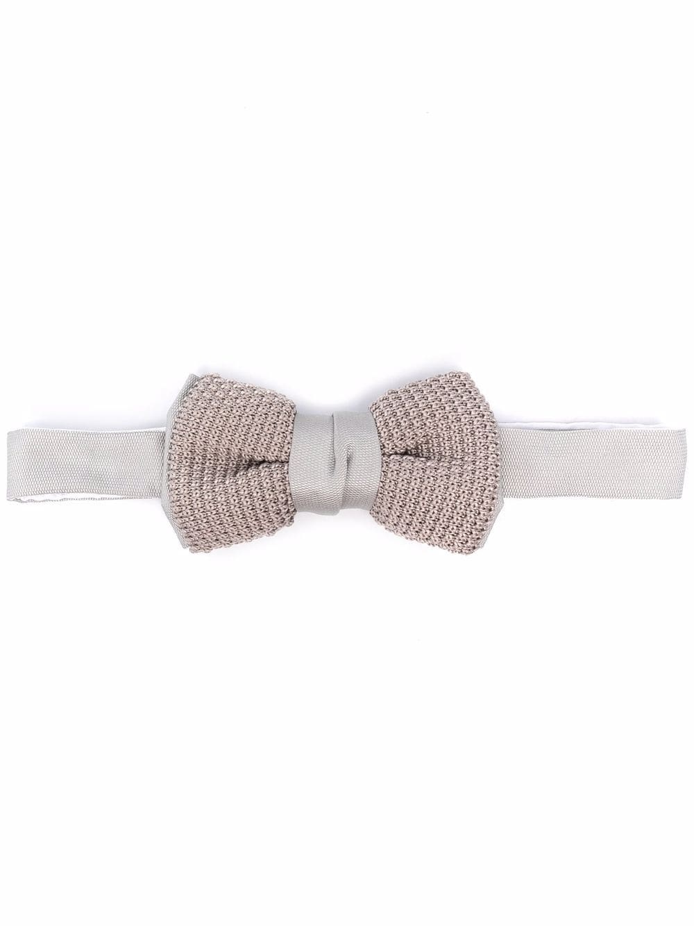 crochet-detail bow tie - 1