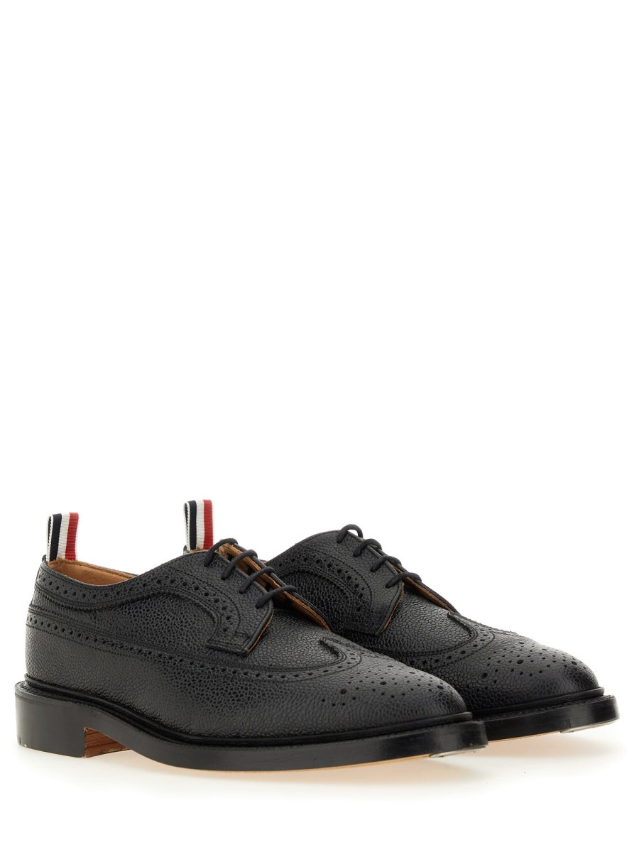BROGUE CLASSIC LONGWING PEBBLE GRAIN LEATHER - 2