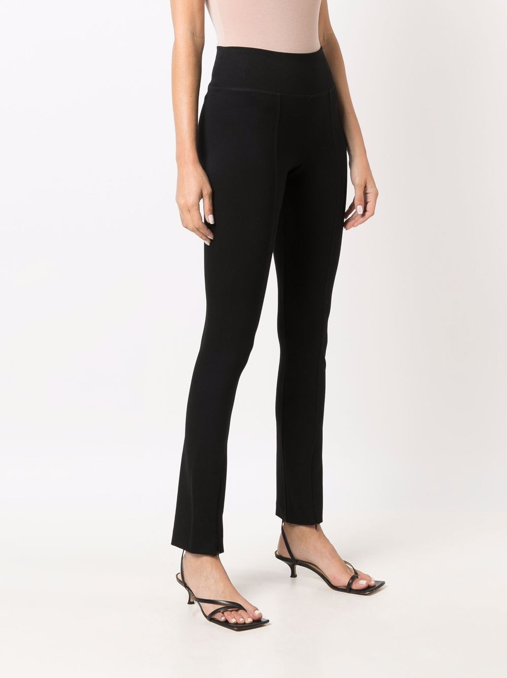 high-waisted skinny trousers - 3