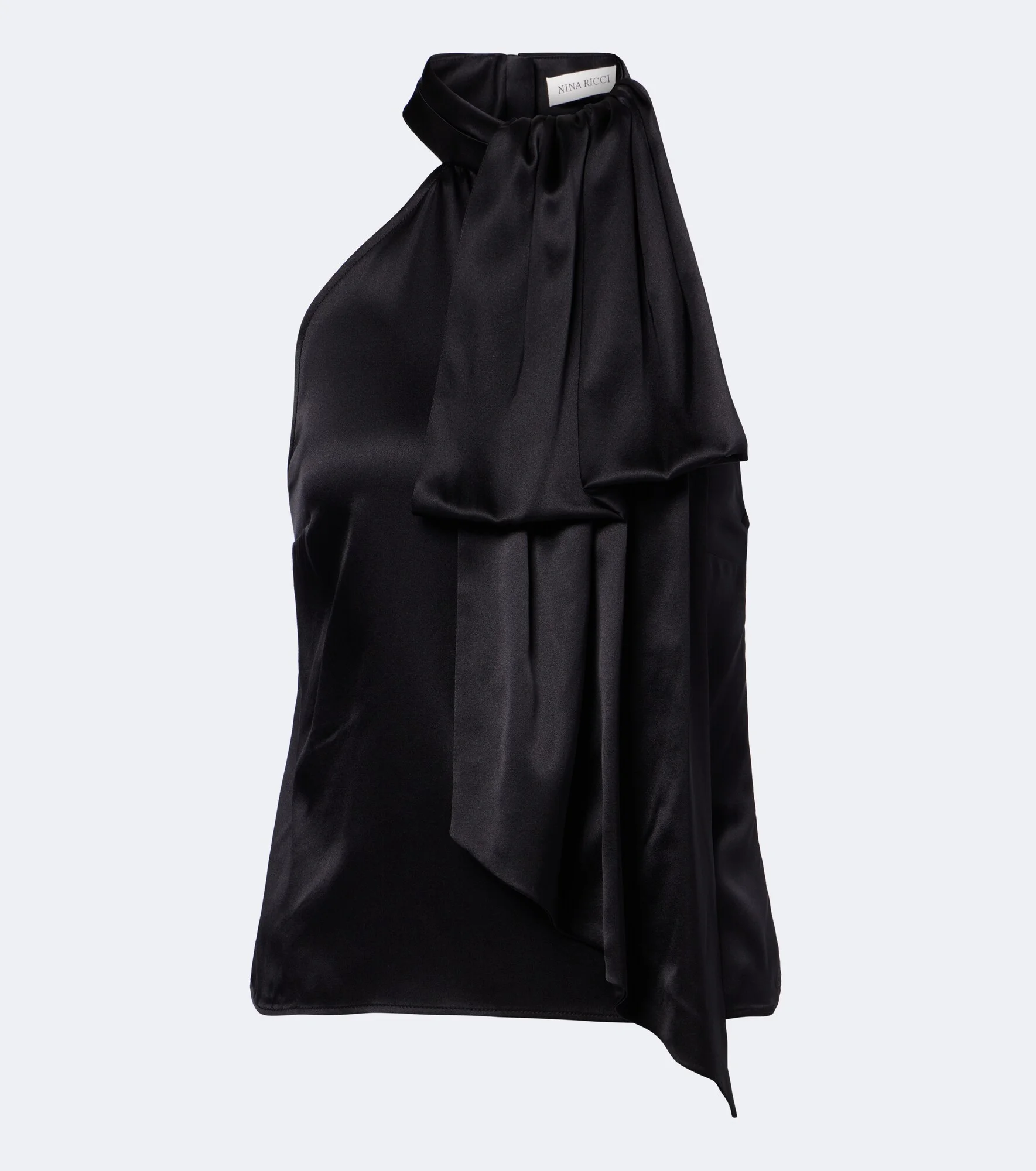 Silk-blend satin top - 1