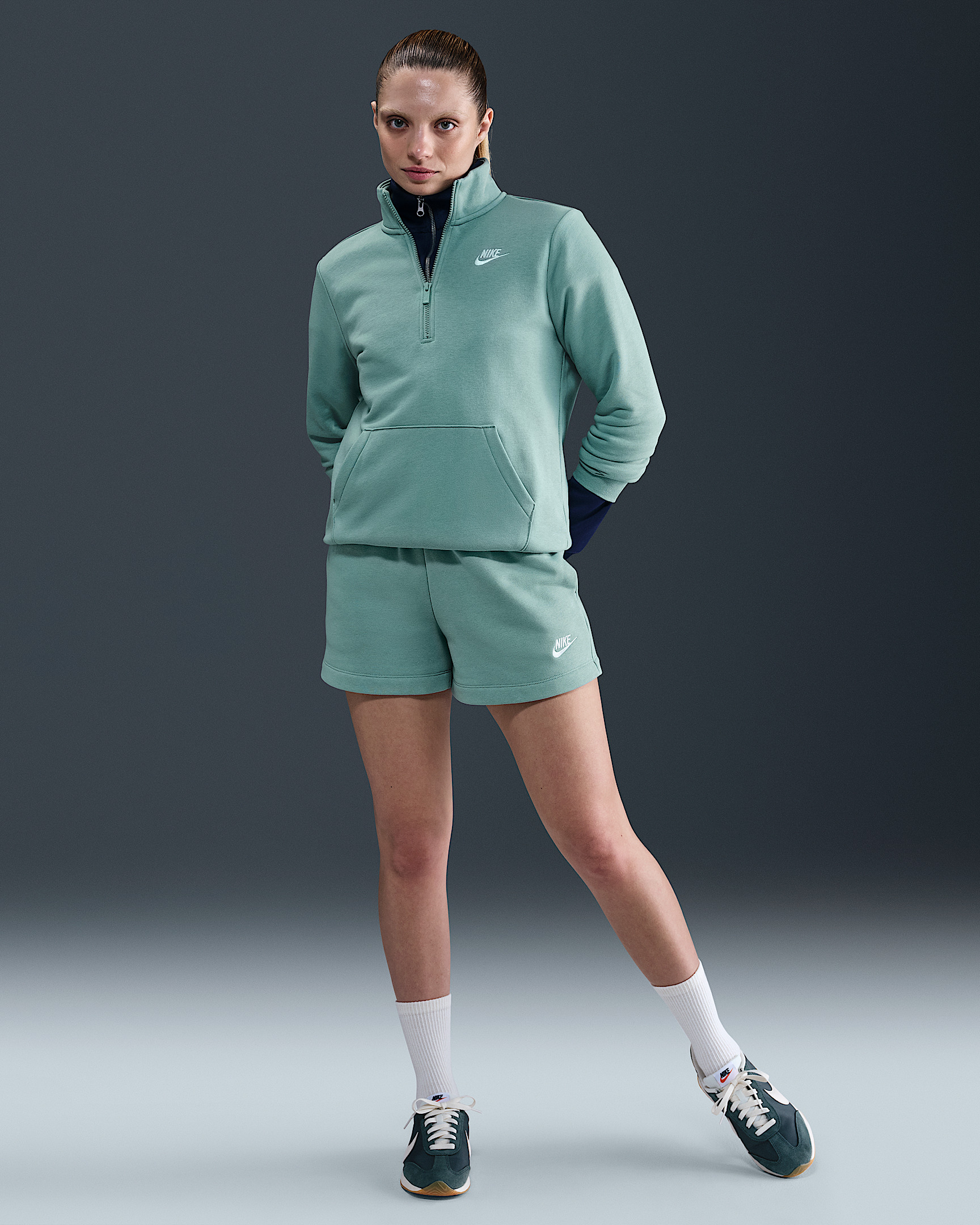 Nike Sportswear Club Fleece Women's 1/2-Zip Sweatshirt - 4