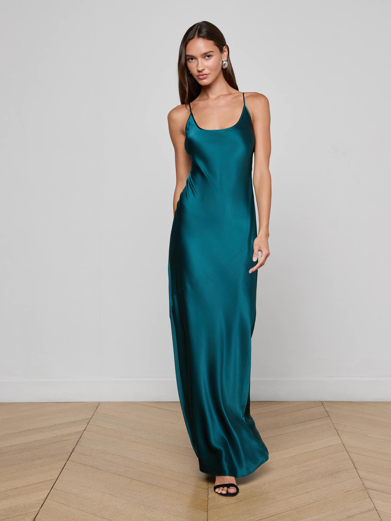Charmaine Silk Gown 1