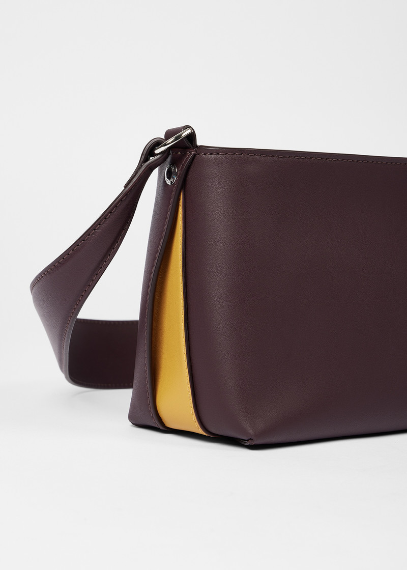 Women's Burgundy Shoulder Bag 3