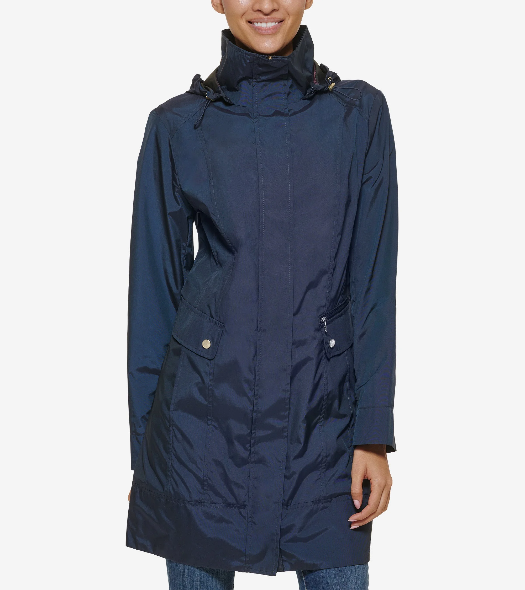Women's Signature Packable Hooded Rain Jacket - 1