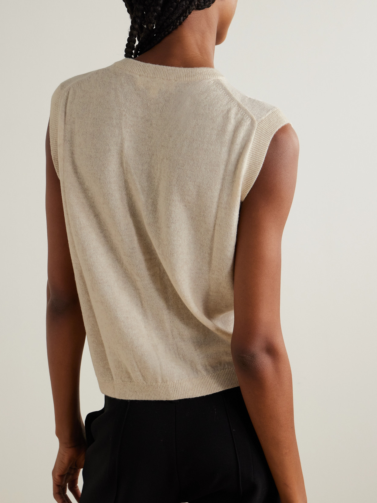Elton Cashmere Vest - 3
