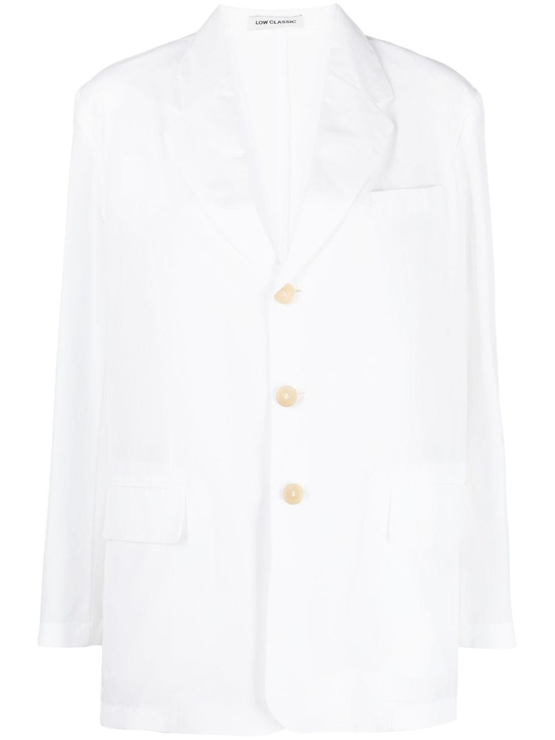 single-breasted button blazer 1