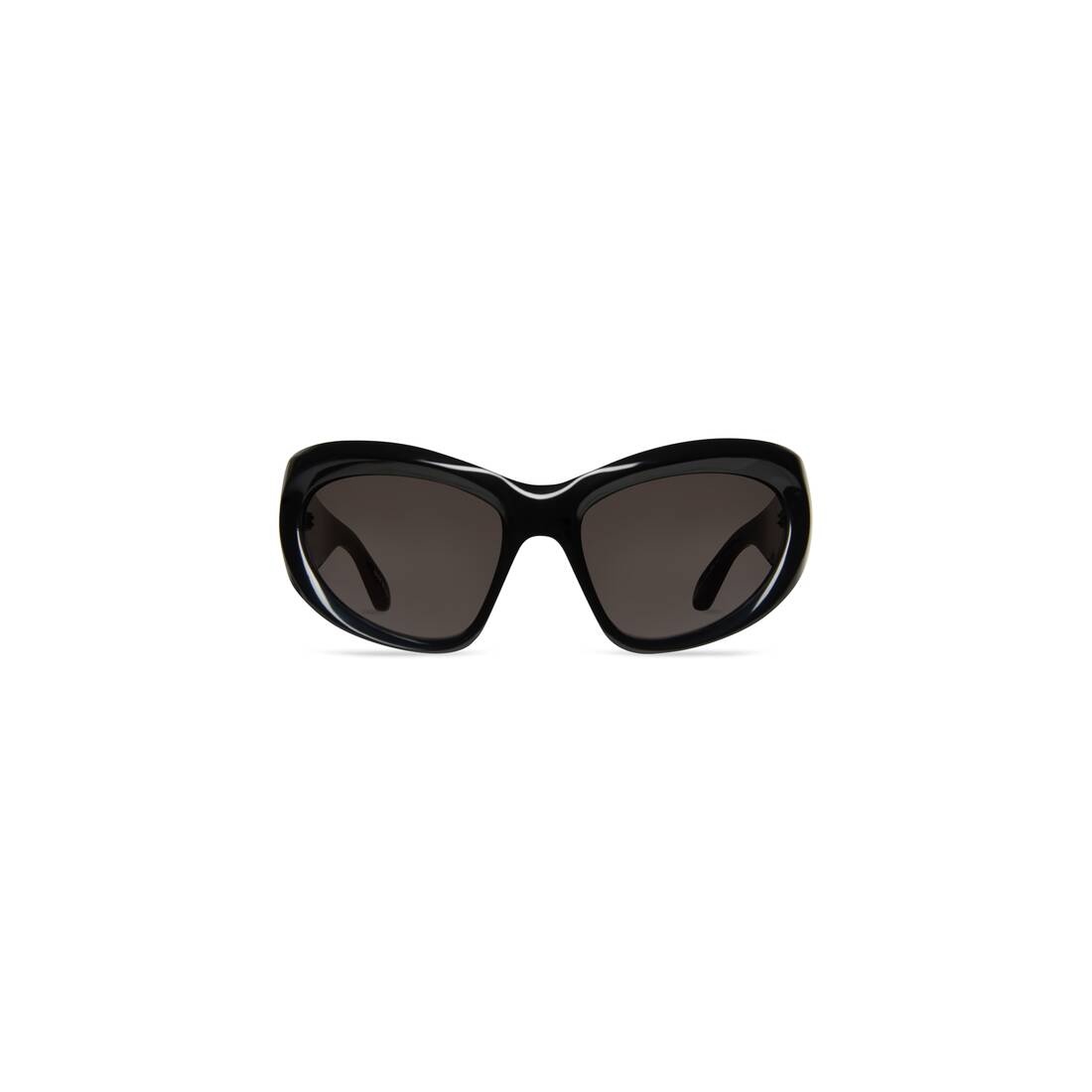 【送料&関税込】Balenciaga Dyn Ct 2.0 Af Sunglasses In Black Sporty B Round Af Sunglasses in Black | Balenciaga US