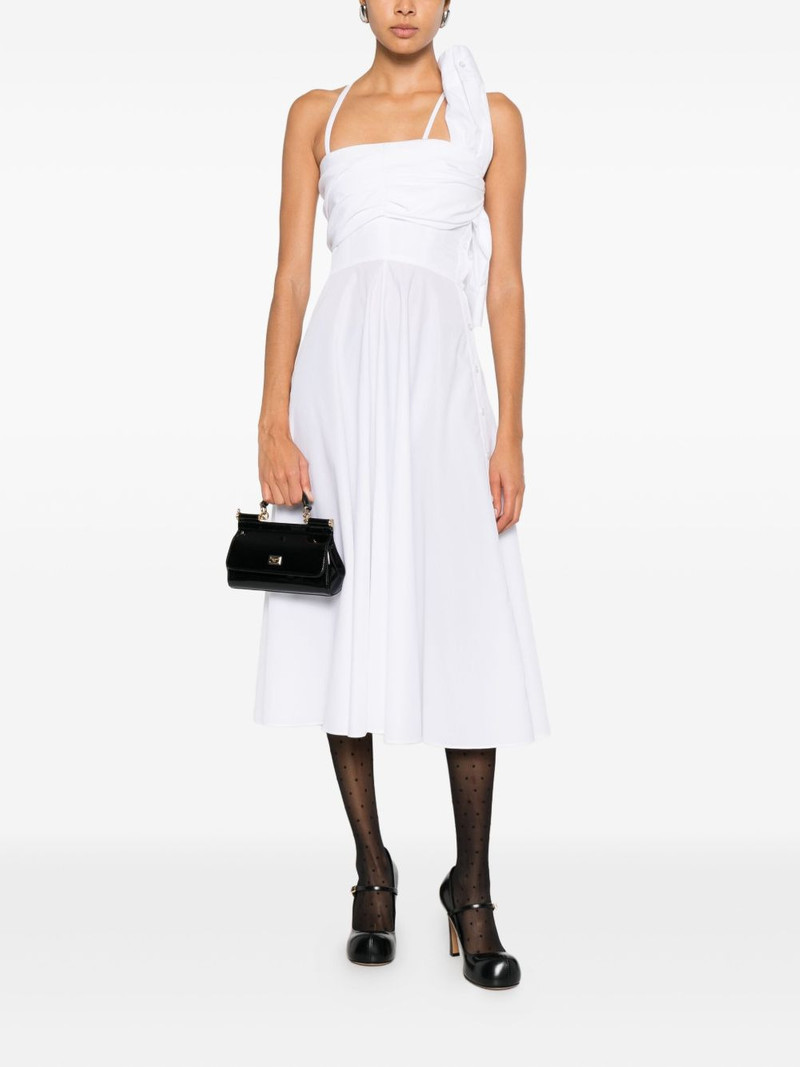 VIKTOR & ROLF bow drape midi dress outlook