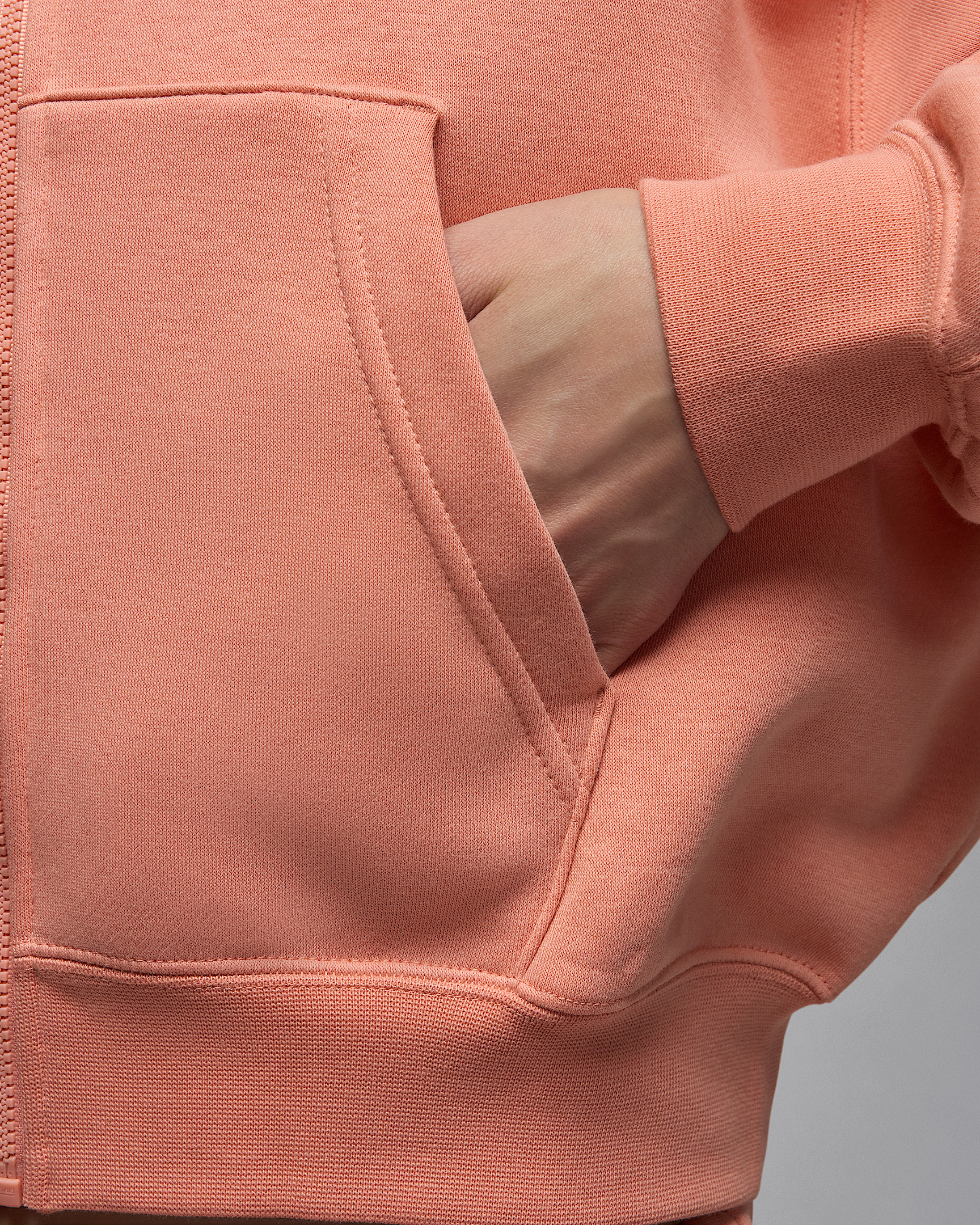 Jordan Brooklyn Fleece Women's Cropped Full-Zip Hoodie - 5