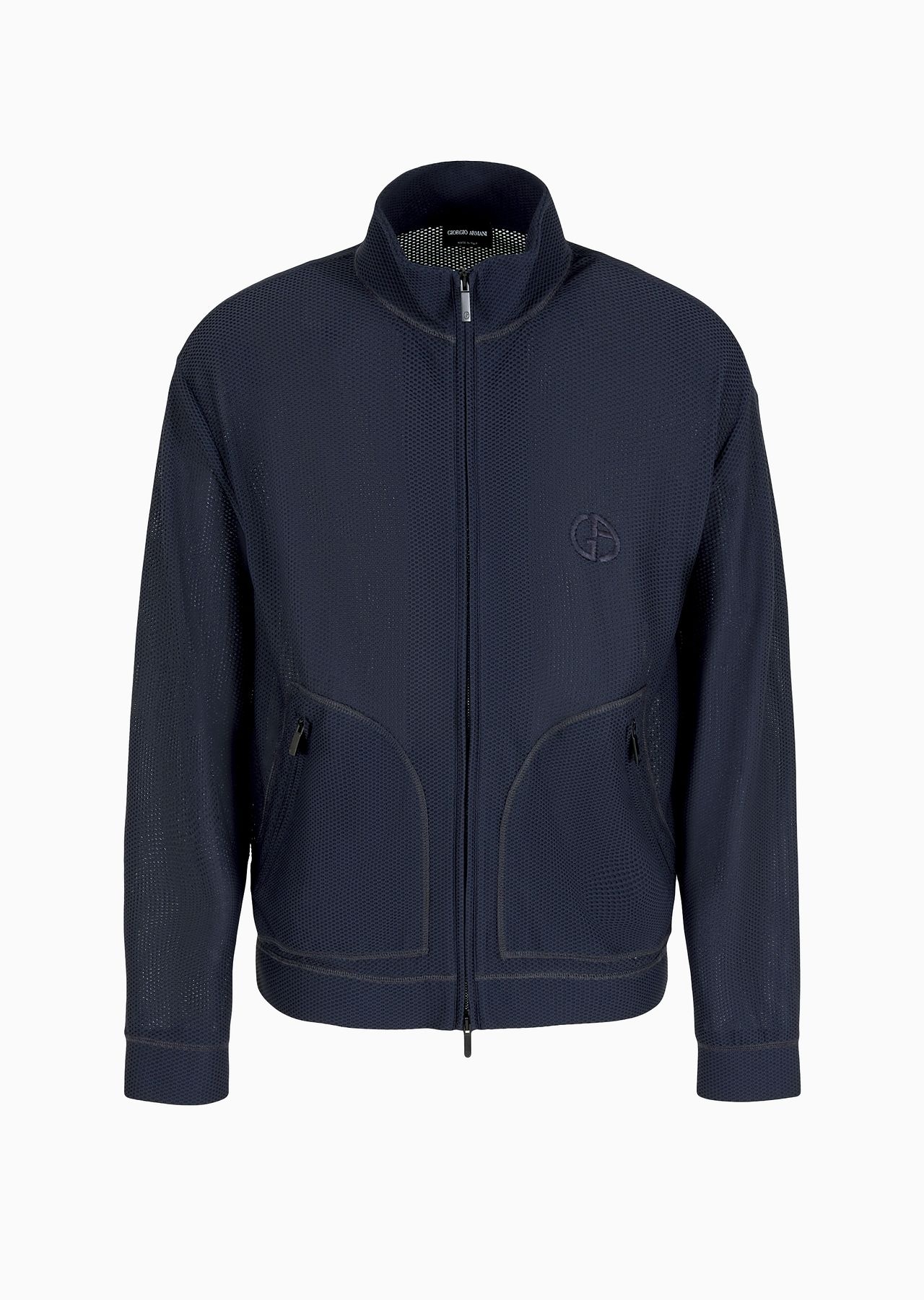 Stretch jersey blouson - 1