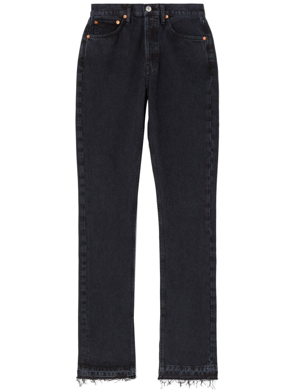 skinny-cut boot trousers - 1