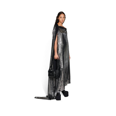 BALENCIAGA Women's Minimal Gown in Black outlook