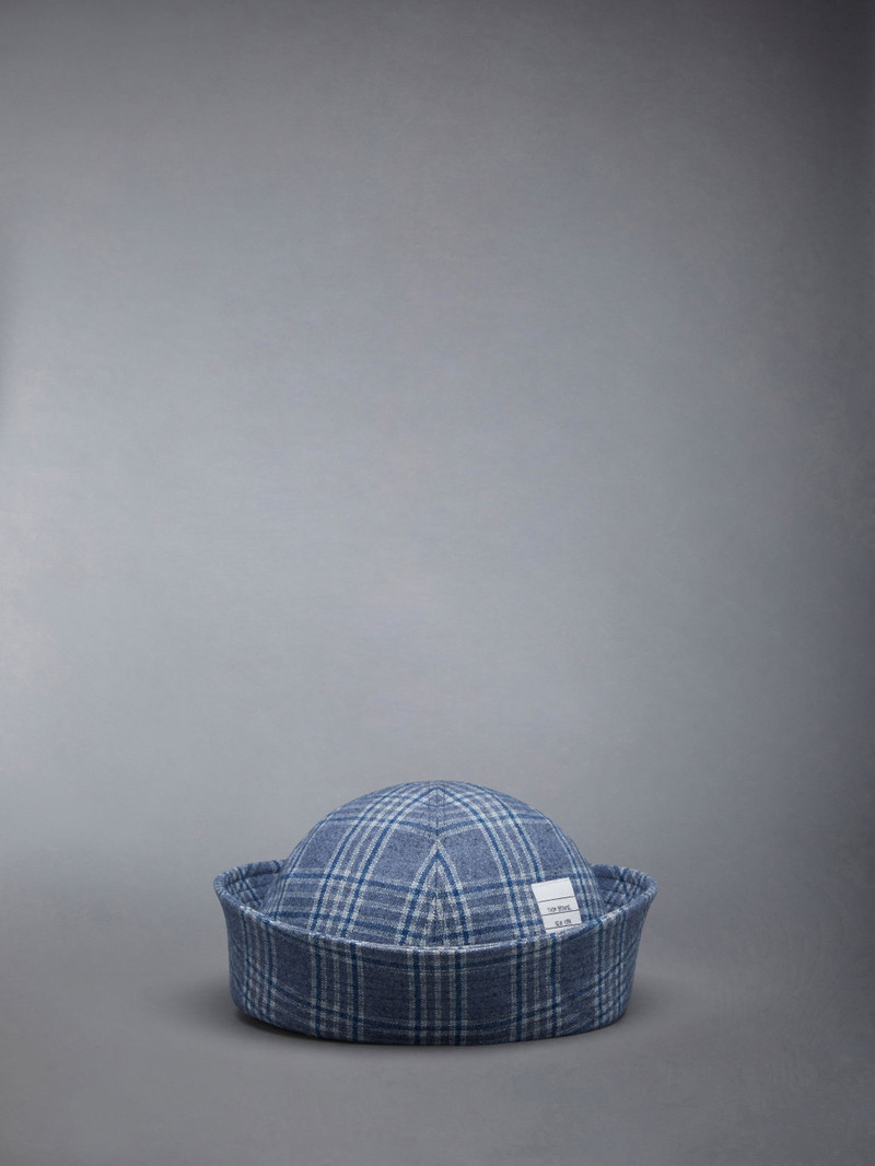 Prince of Wales Flannel Turn Back Bucket Hat 1