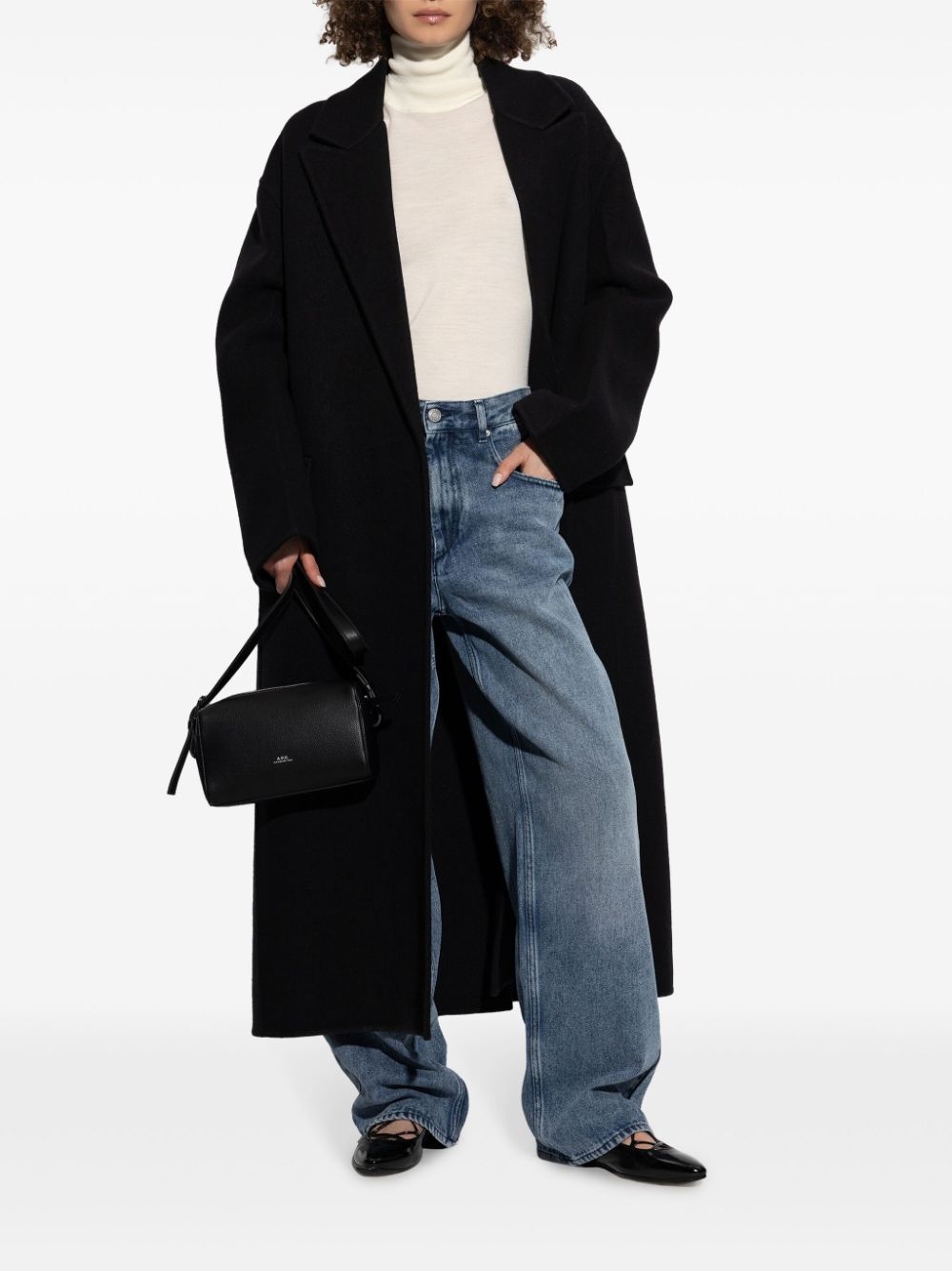 roll-neck knit top - 2