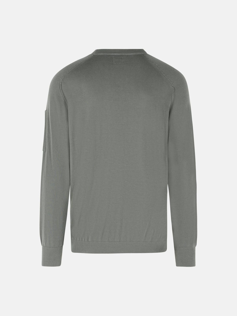 C.P. Company GRAY COTTON SWEATER outlook