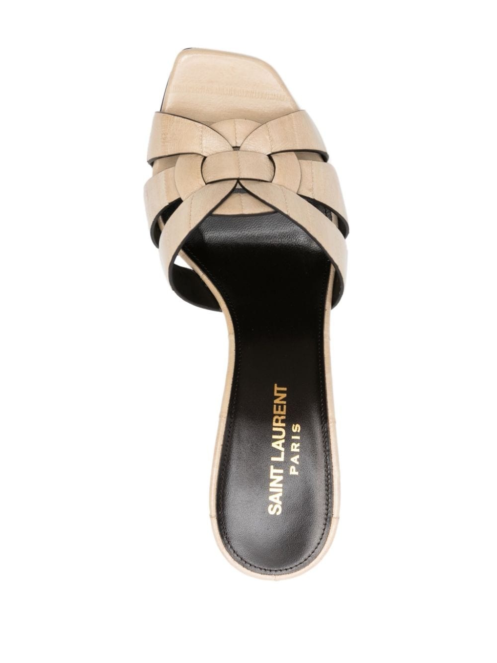 Tribute 85mm leather mules - 4