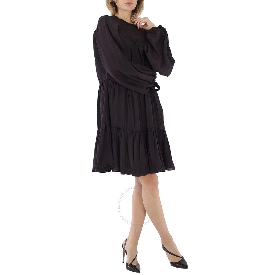 3.1 Phillip Lim Ladies Purple Short Gathered Dress - 2