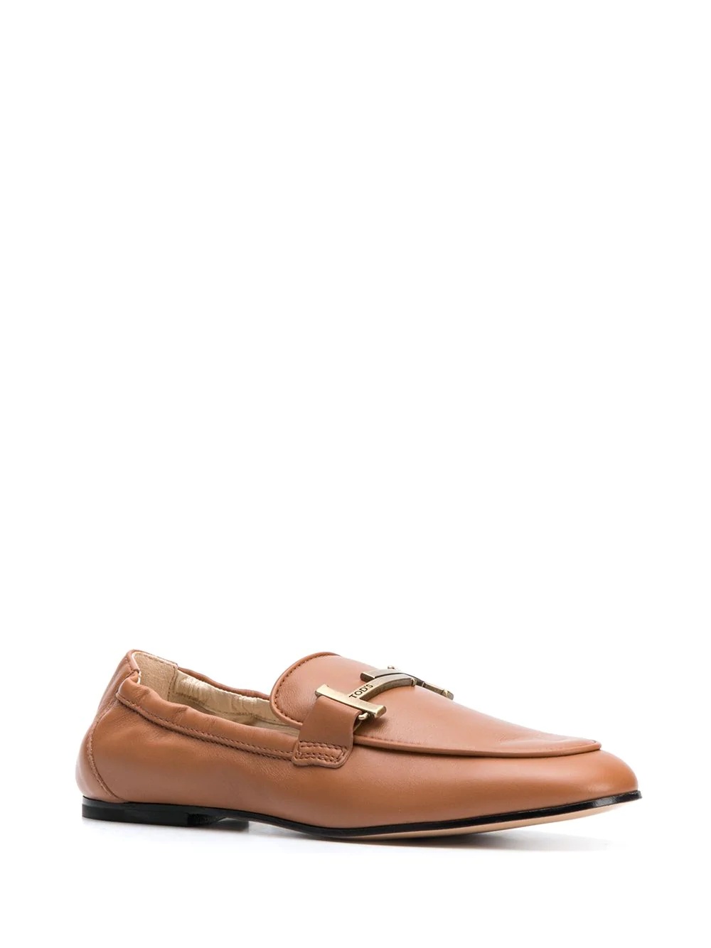 double-T leather loafers - 2