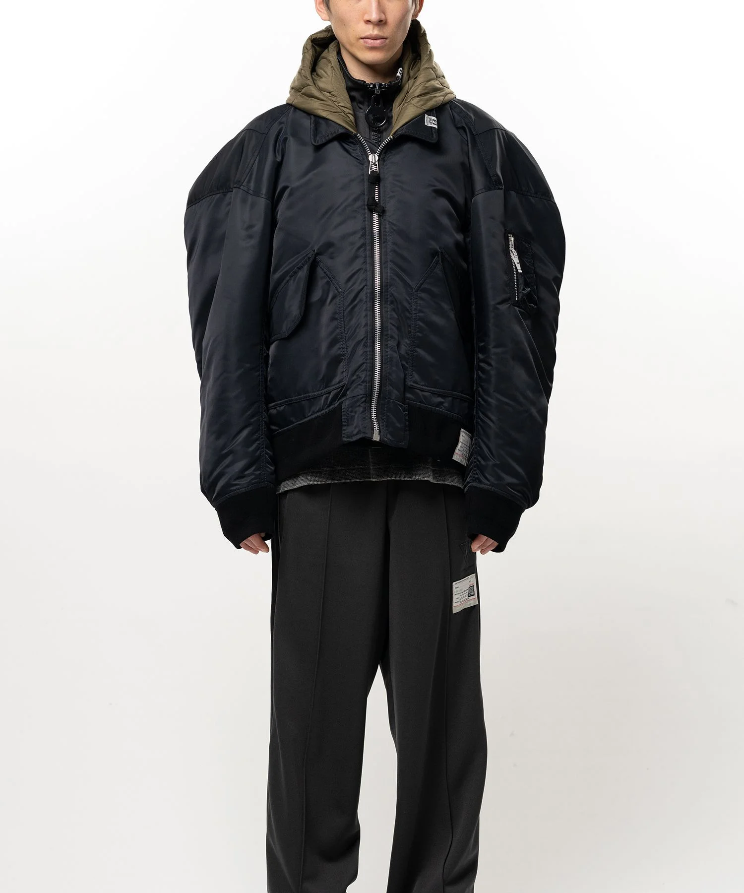 Hooded Flight Jacket - 1
