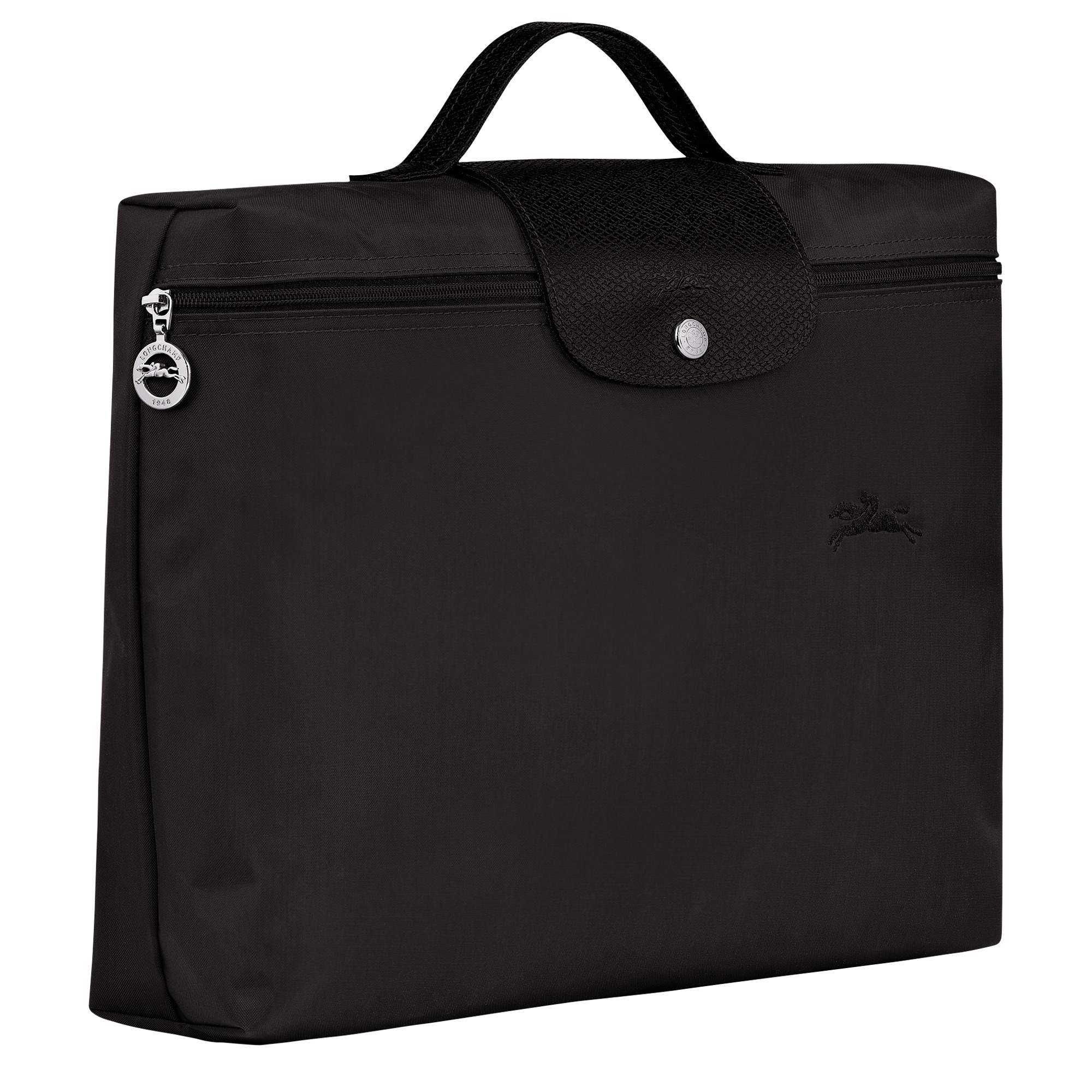 Le Pliage Green S Briefcase Black - Recycled canvas 3